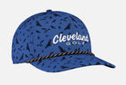 Cleveland Golf Pattern Rope Hat Golf Stuff Blue