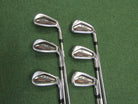 Cobra F9 SpeedBack #6-PW, GW 6 pc. Iron Set Regular Flex Steel Men's Right Pre-Owned Iron Sets Cobra