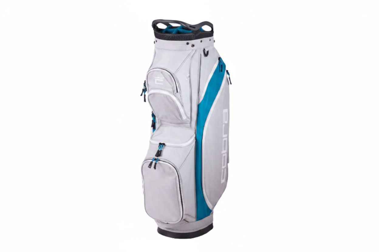Cobra Fly XL Cart Bag Silver/Blue Cart Bag Cobra