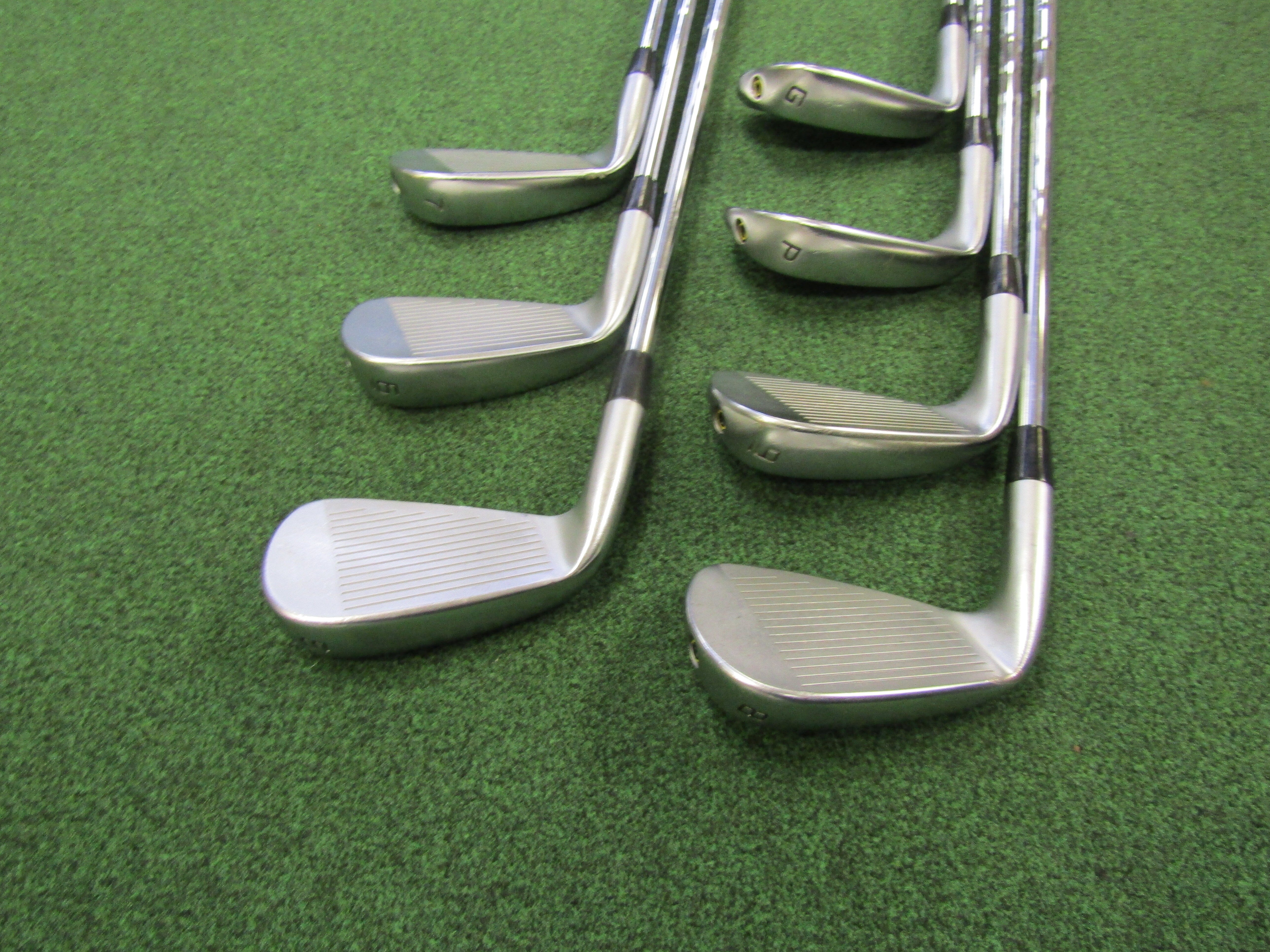 Cobra King Forged Tec #5 - GW 7 pc. Iron Set Stiff Flex Steel Men's Right Pre-Owned Iron Sets Cobra