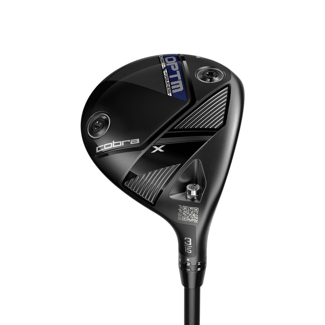 Cobra OPTM X Fairway Wood Fairway Woods Cobra Right #3 Wood Stiff / Kai'li Blue 60-S