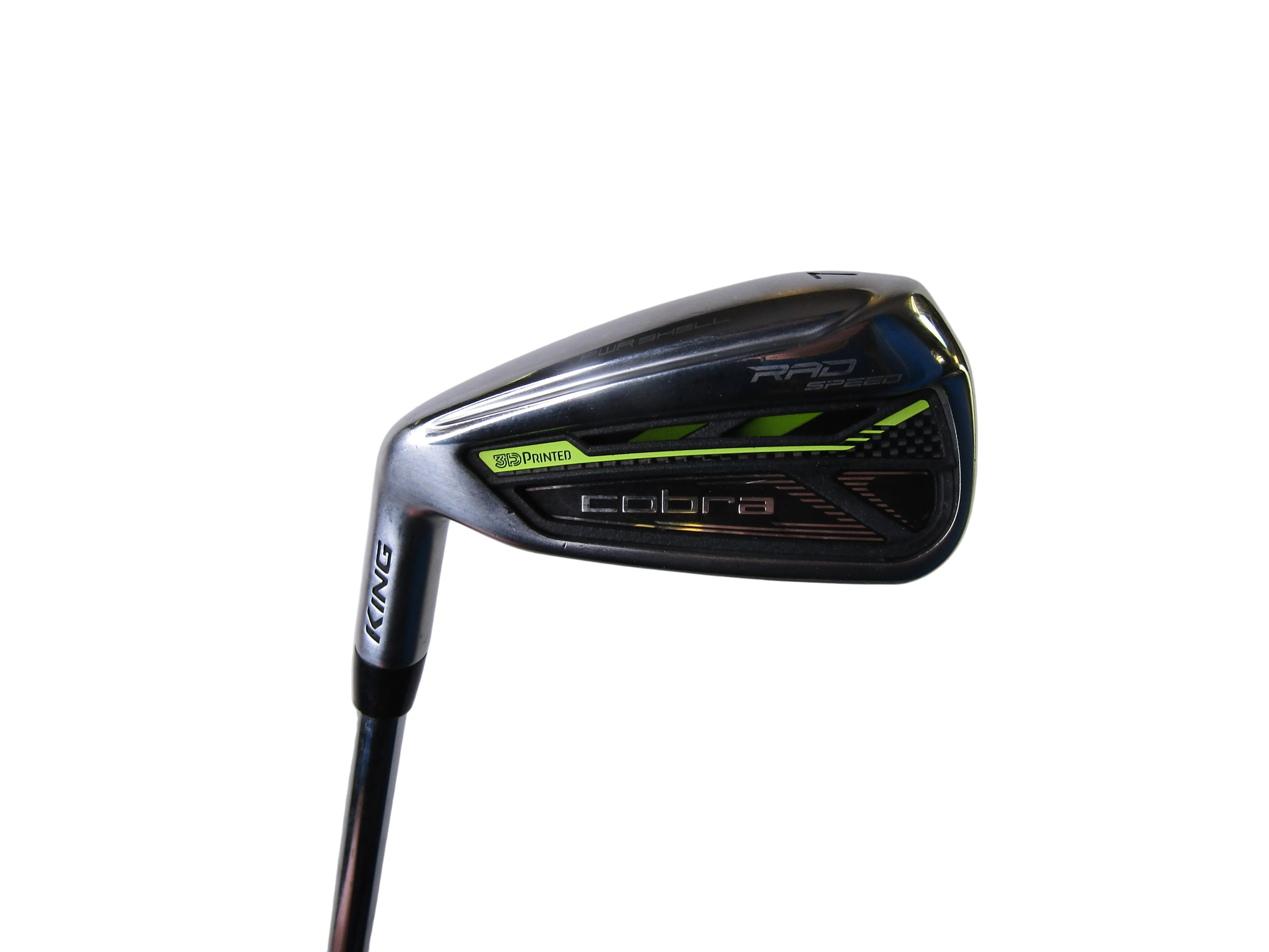 Cobra Rad Speed #5-PW, GW 7 pc. Iron Set Regular Flex Steel Men's Left Pre-Owned Iron Sets Cobra