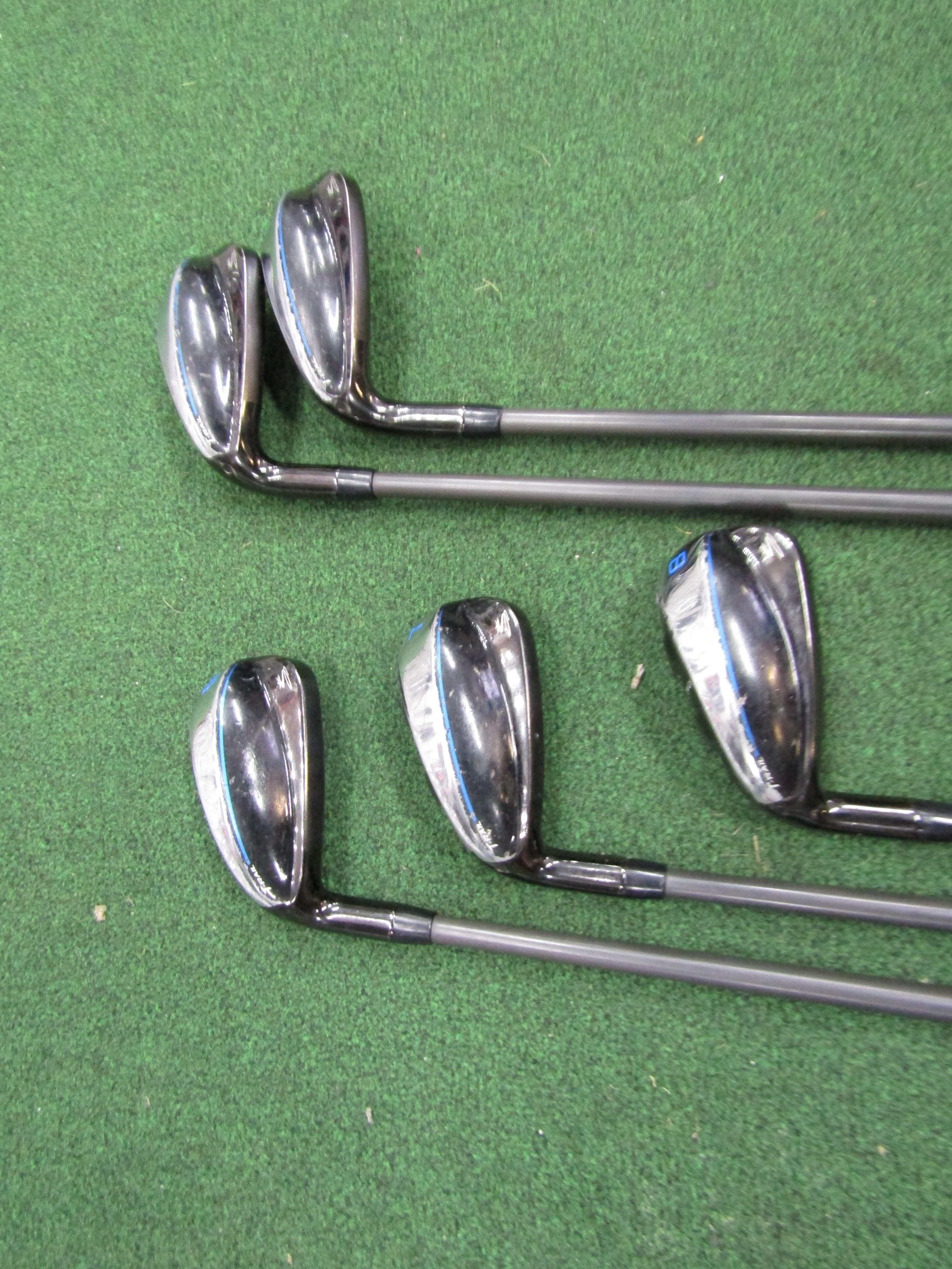 Cobra T-Rail #6 - PW 5 pc. Hybrid-Iron Set Senior Flex Graphite Men's Left Cobra