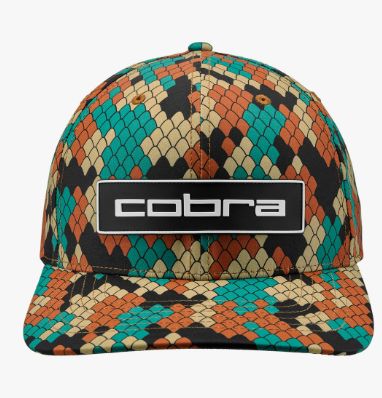Cobra Tour Tech Cap Snakeskin Camo Golf Hat Hats Cobra Camo