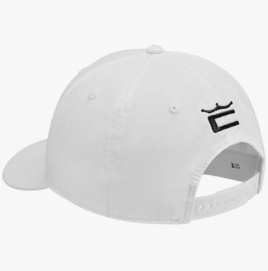 Cobra Tour Tech Cap White/Black Golf Hat Hats Cobra