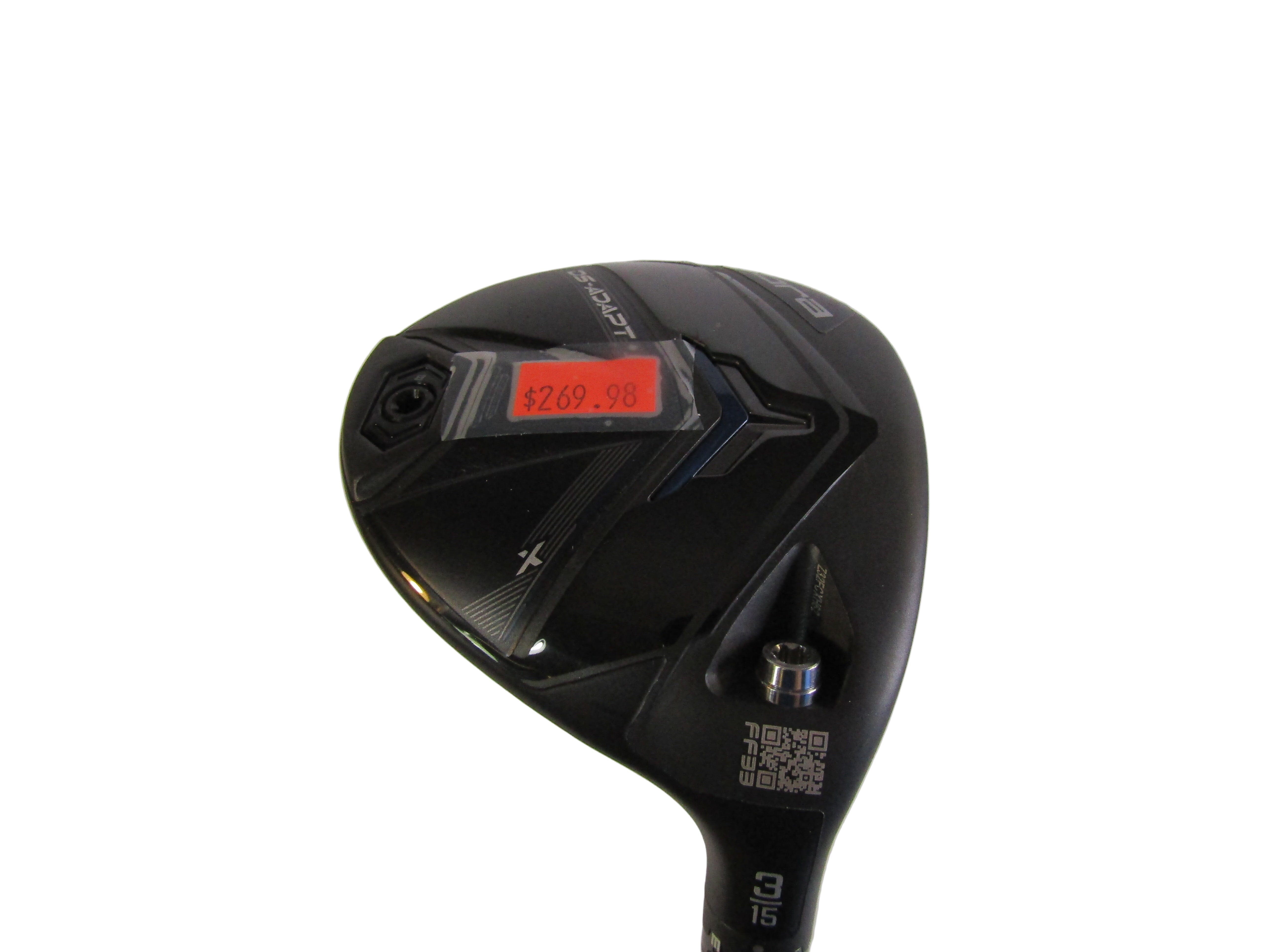 *DEMO* Cobra DS-ADAPT X #3 15° FW Stiff Flex Graphite Men's Right Demo Club Cobra