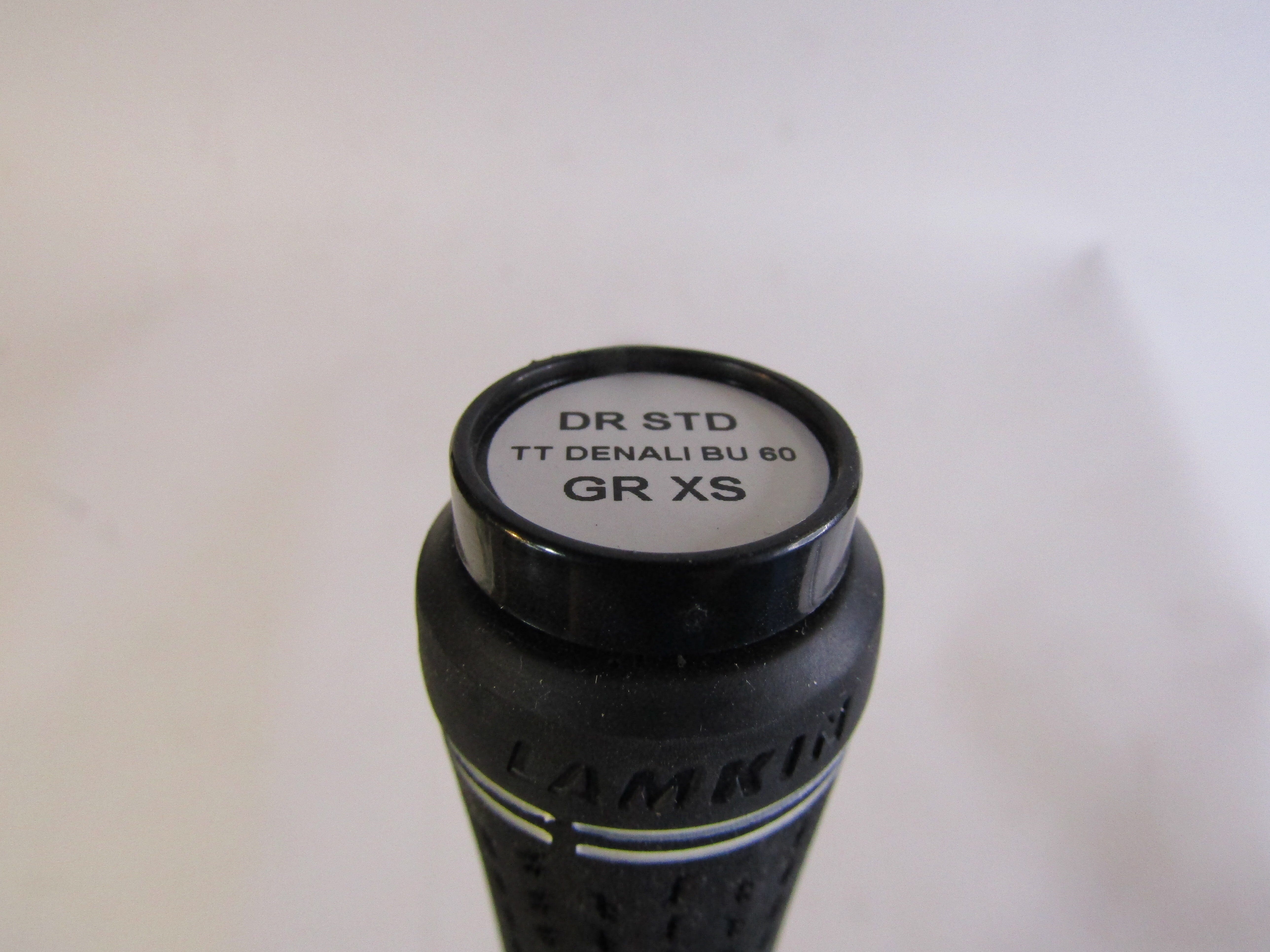 *DEMO* True Temper Denali Blue 60g X-Stiff Graph. Dr. Shaft w/RH DS-ADAPT Adapter Demo Shaft True Temper