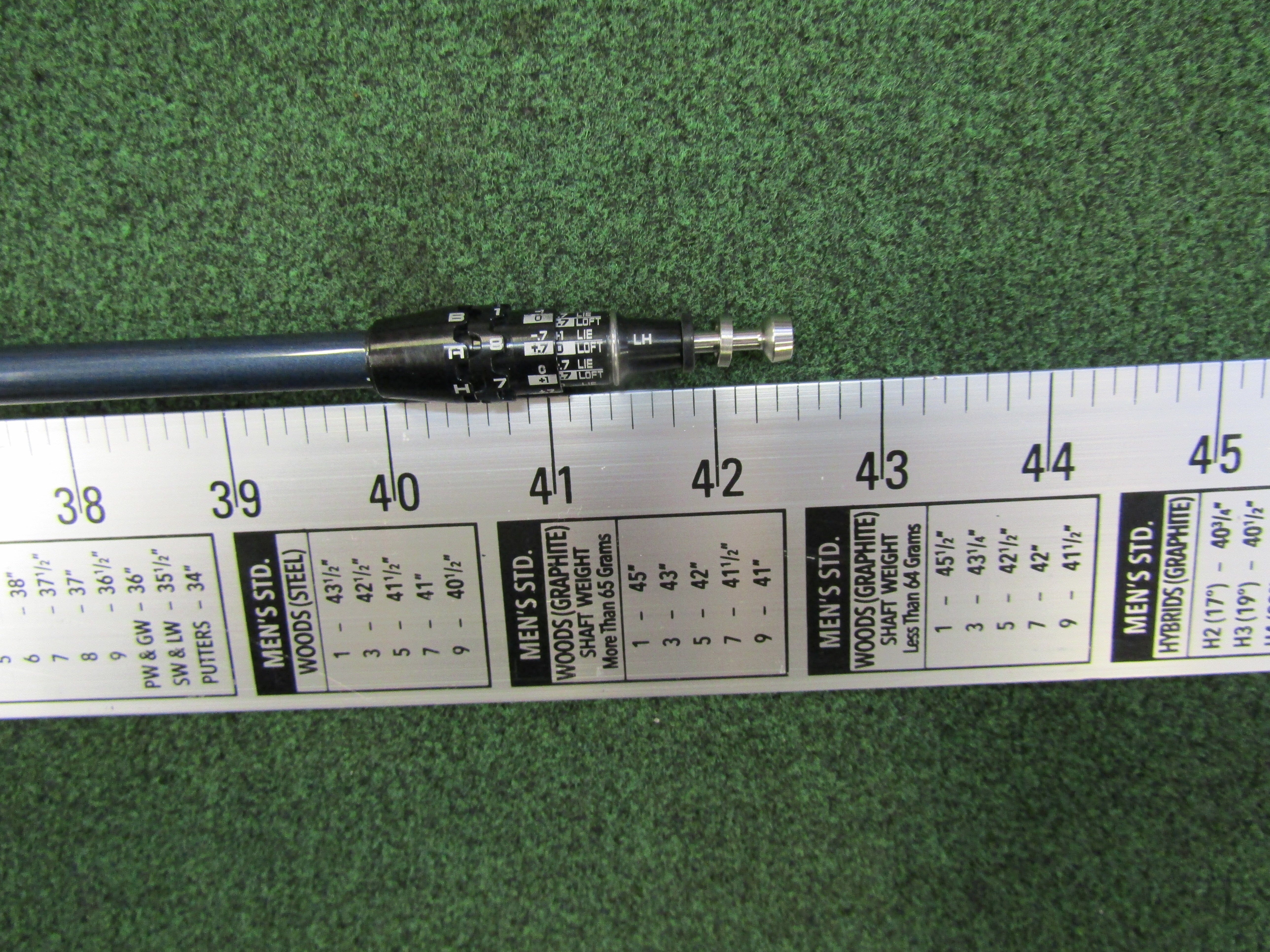 *DEMO* TT Denali Blue 60g #5 FW Stiff Flex G Shaft w/LH Cobra DS-Adapt Adapter Demo Shaft True Temper