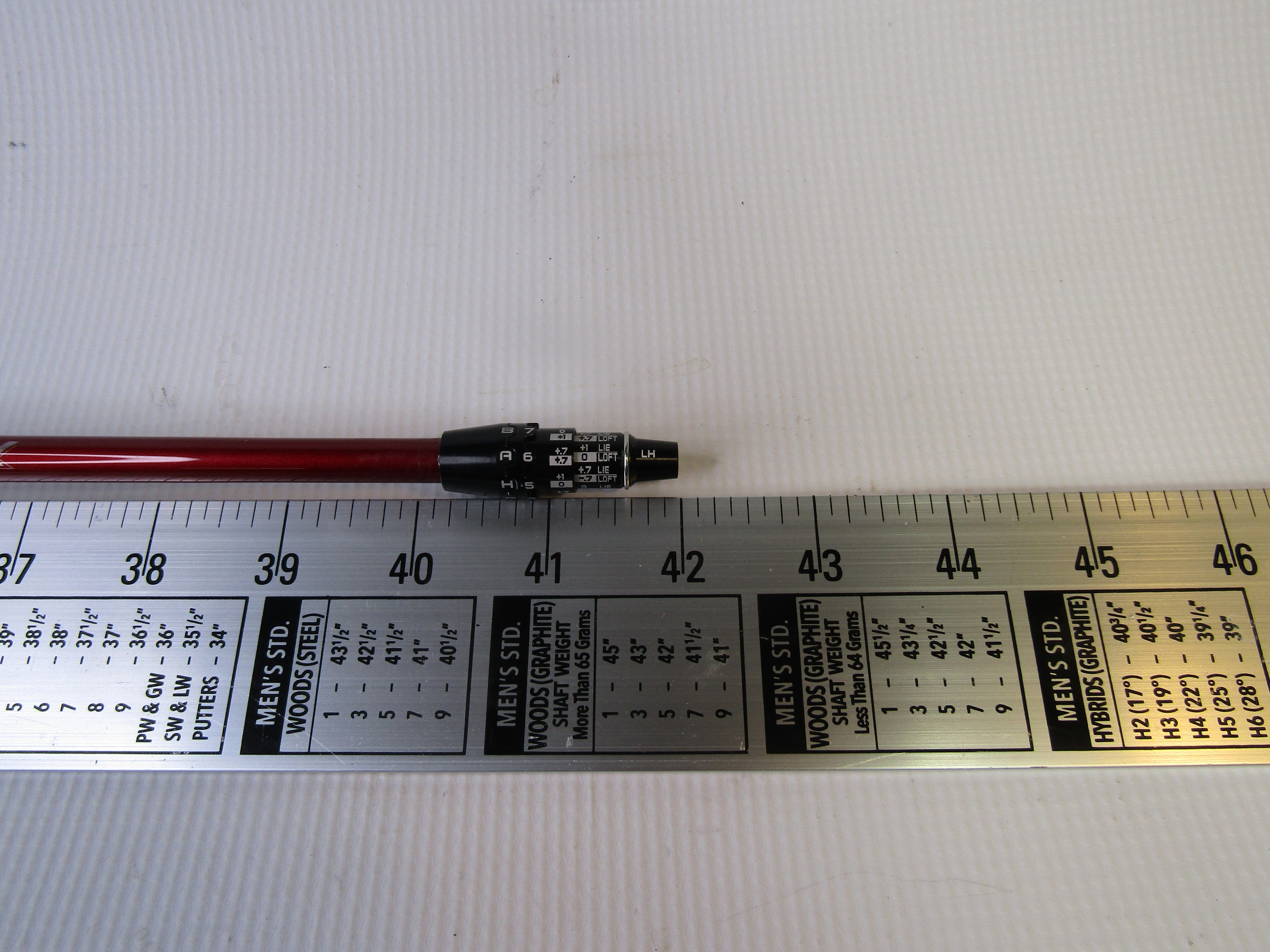 *DEMO* TT Denali Red 50g #5 FW Senior Flex Shaft w/LH Cobra DS-Adapt Adapter Demo Shaft True Temper