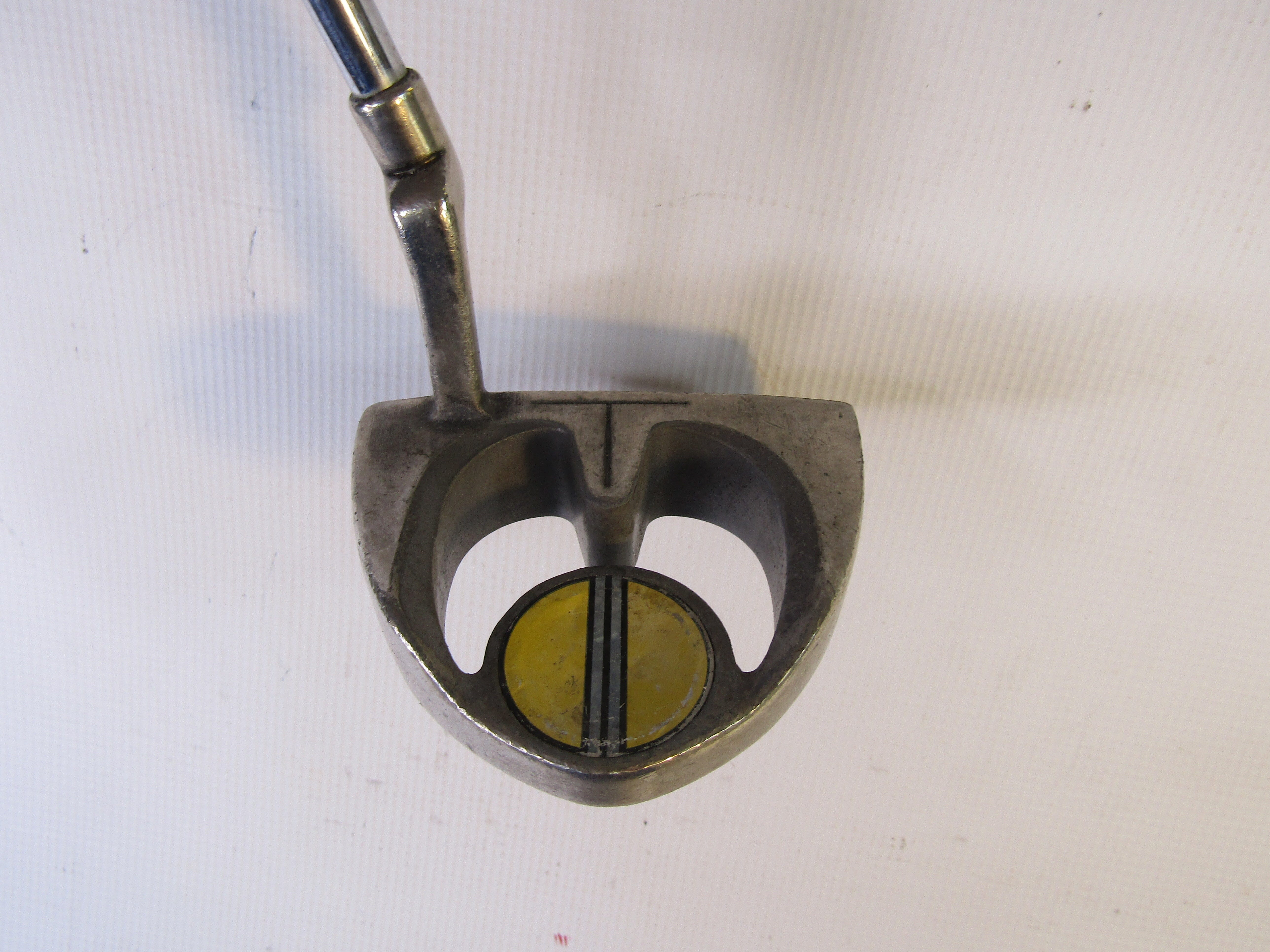 Dunlop DDH Plumber's Neck 35" Mallet Putter Steel Men's Right Pre-Owned Putters Dunlop