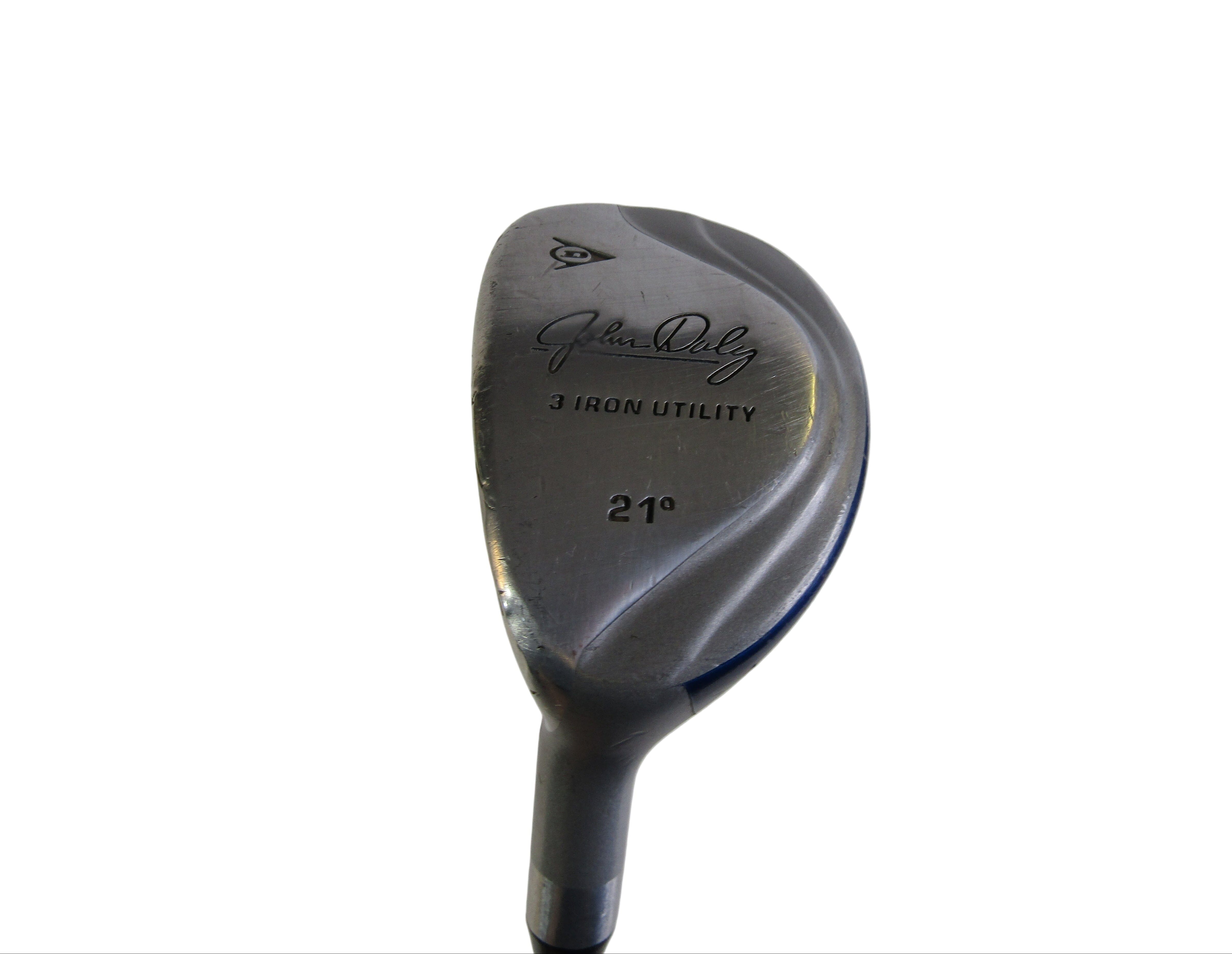 Dunlop John Daly #3 21° Hybrid Regular Flex Steel Men's Left Pre-Owned Hybrids Dunlop