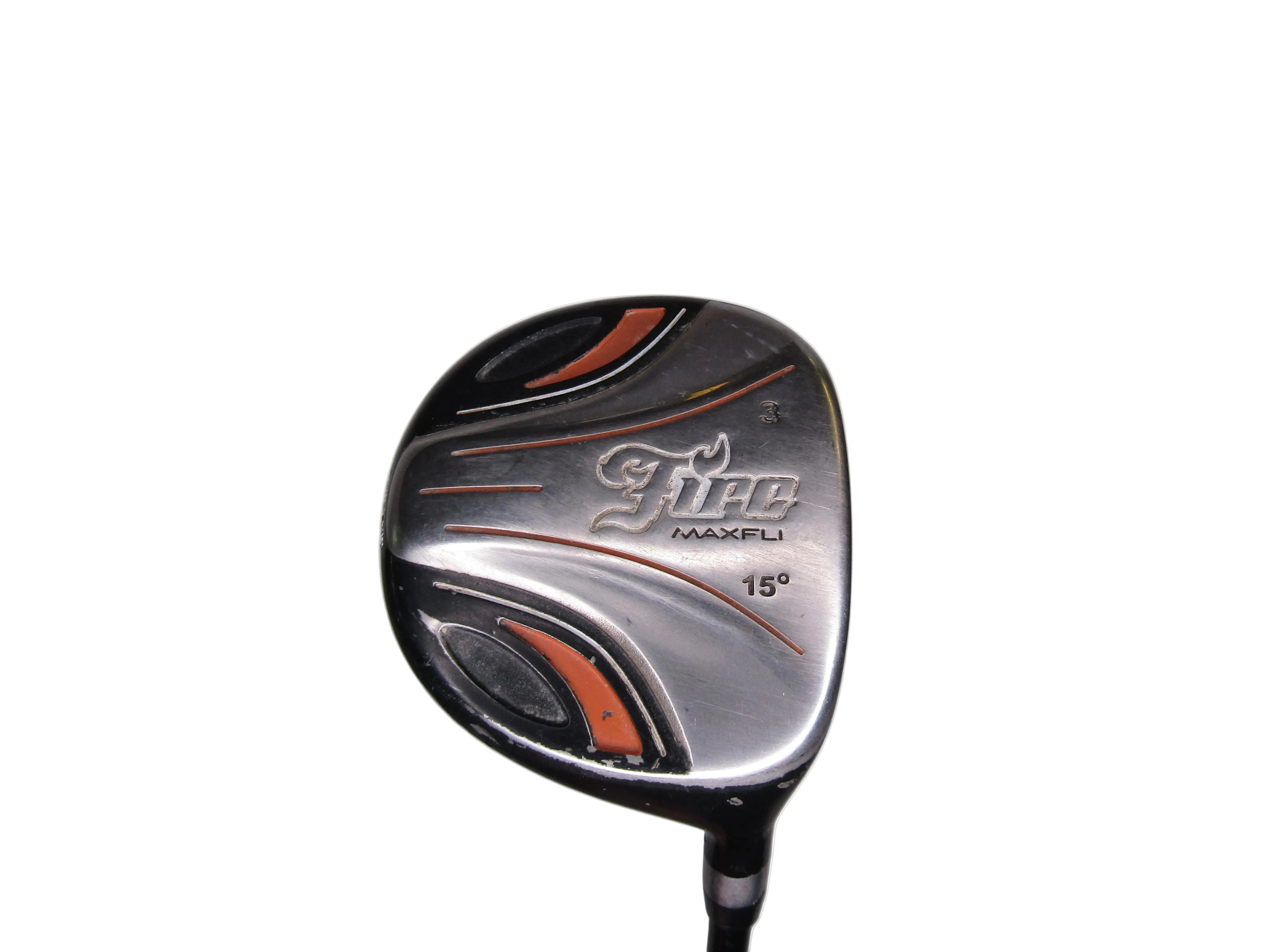 Fire Maxfli #3 Wood Regular Flex Graphite Men's Right Pre-Owned Fairway Woods Maxfli