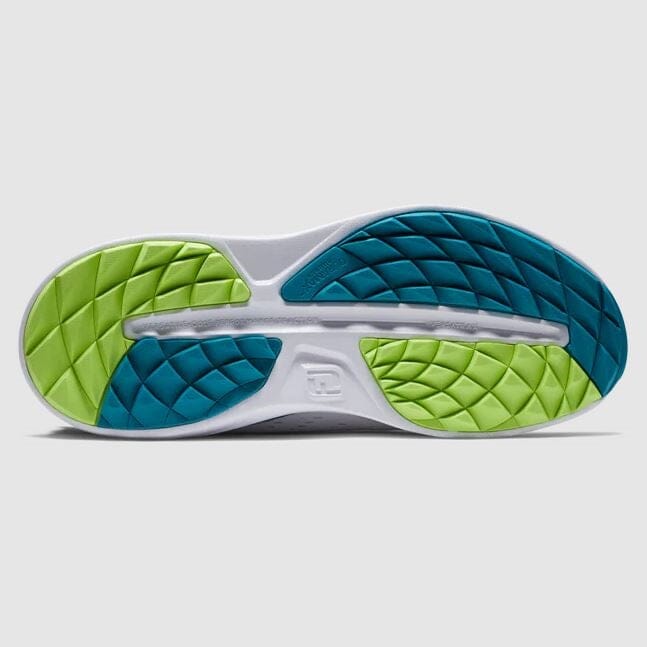 Footjoy Flex XP Women's Spikeless White/Teal 95423C Golf Shoes Golf Stuff - Save on New and Pre-Owned Golf Equipment