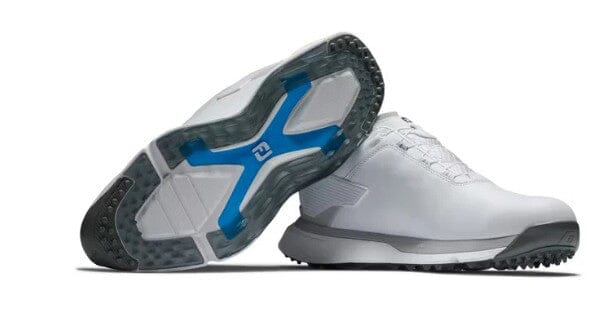 Footjoy Pro/SLX Men's Golf Shoes White 56915 Boa Lacing Spikeless Golf Shoe FootJoy
