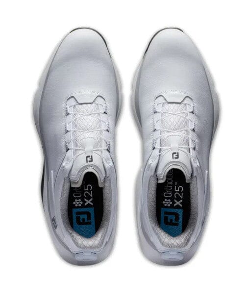 Footjoy Pro/SLX Men's Golf Shoes White 56915 Boa Lacing Spikeless Golf Shoe FootJoy