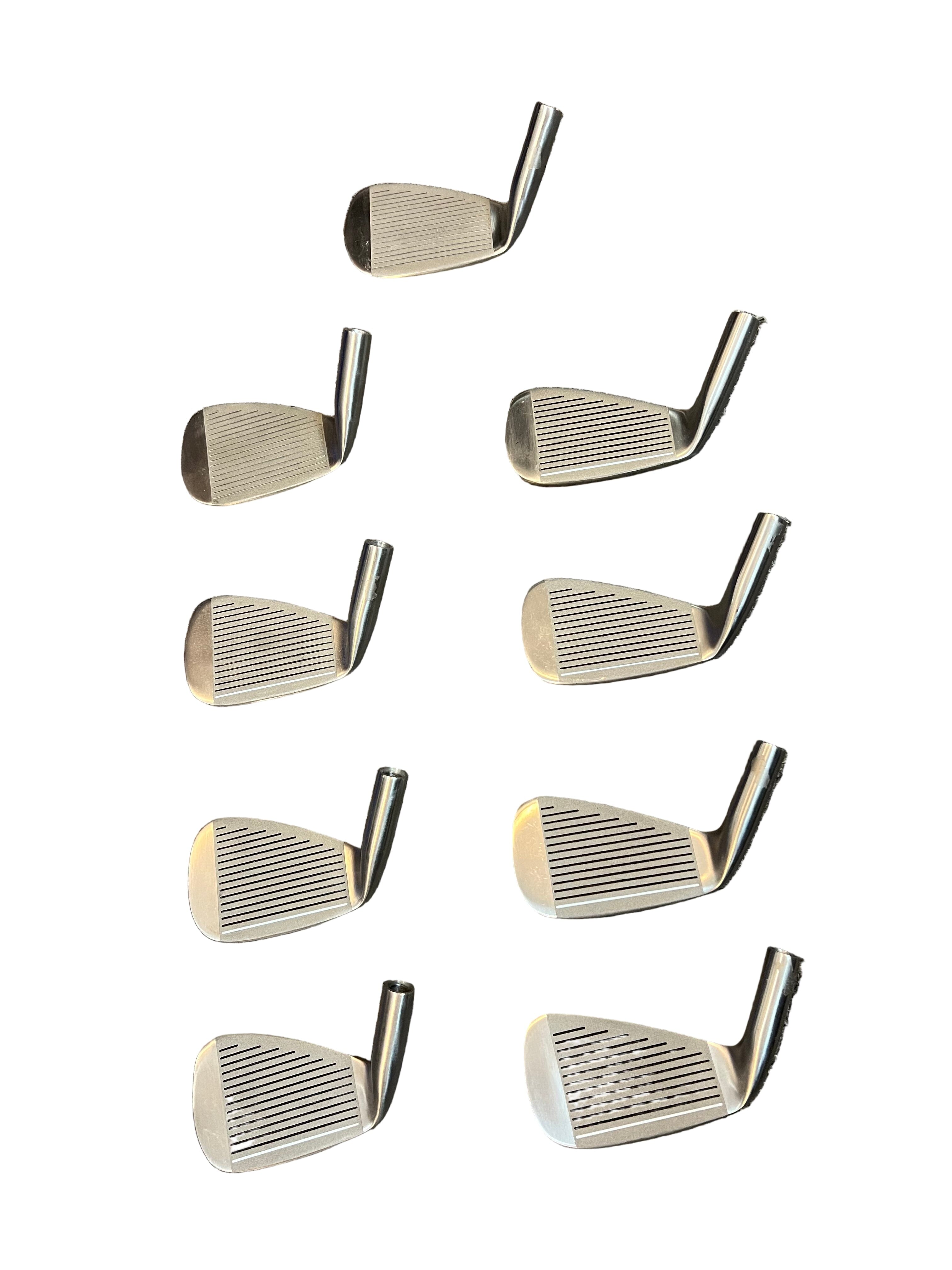 Ginty Altima PbM 9pc Iron HEAD ONLY Right Hand 3-PW SW Golf Club Tools & Parts Ginty Altima