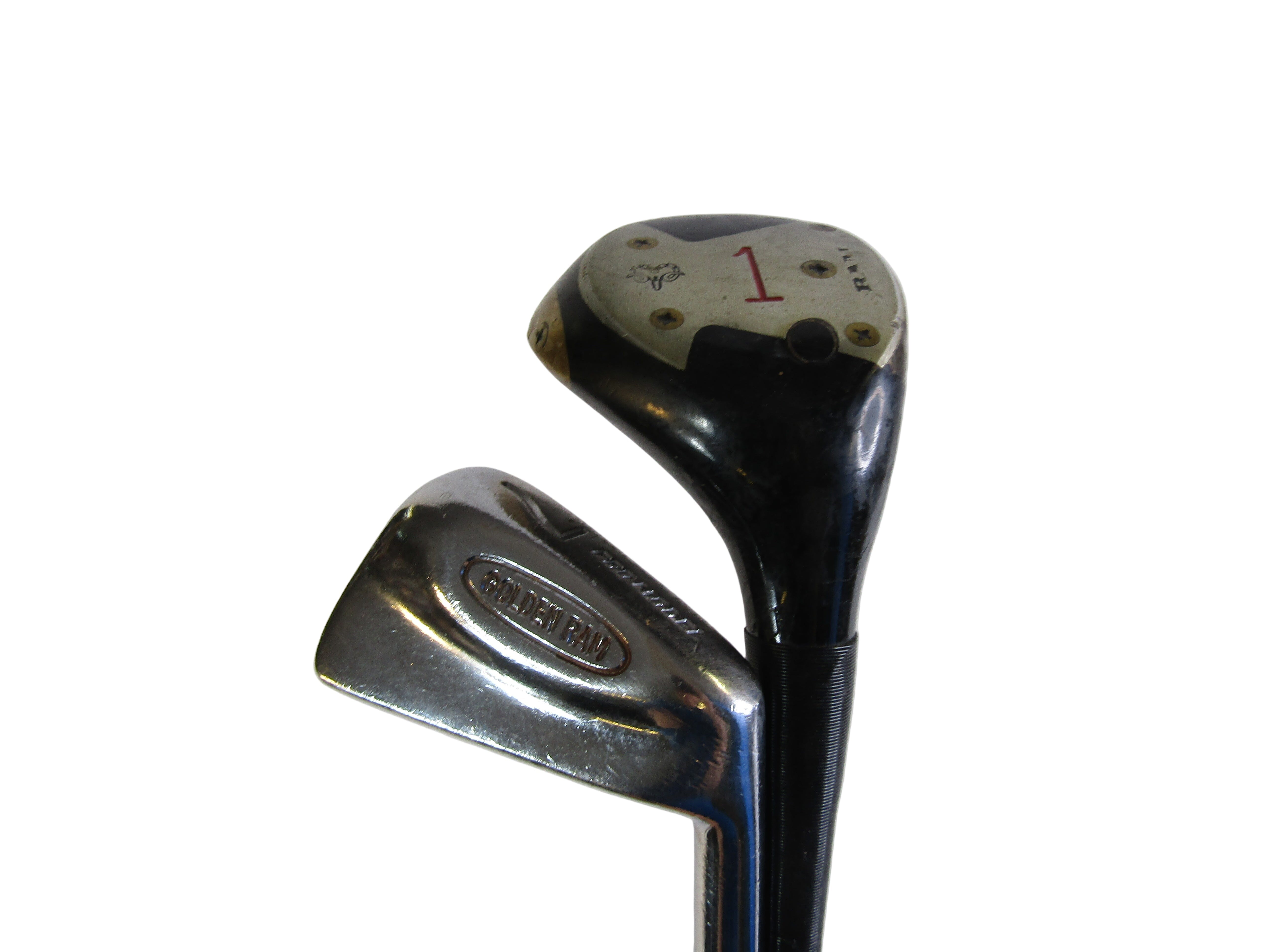 Golden Ram Pro Model 11 pc. Complete Set Regular Flex Steel Men's Right Premium Vintage Golf RAM