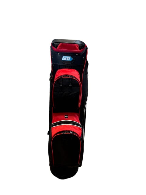 Golf Trends Fairway 14.0 Series Cart Bag 2.0 Blk/Grey/Red Cart Bag Golf Trends