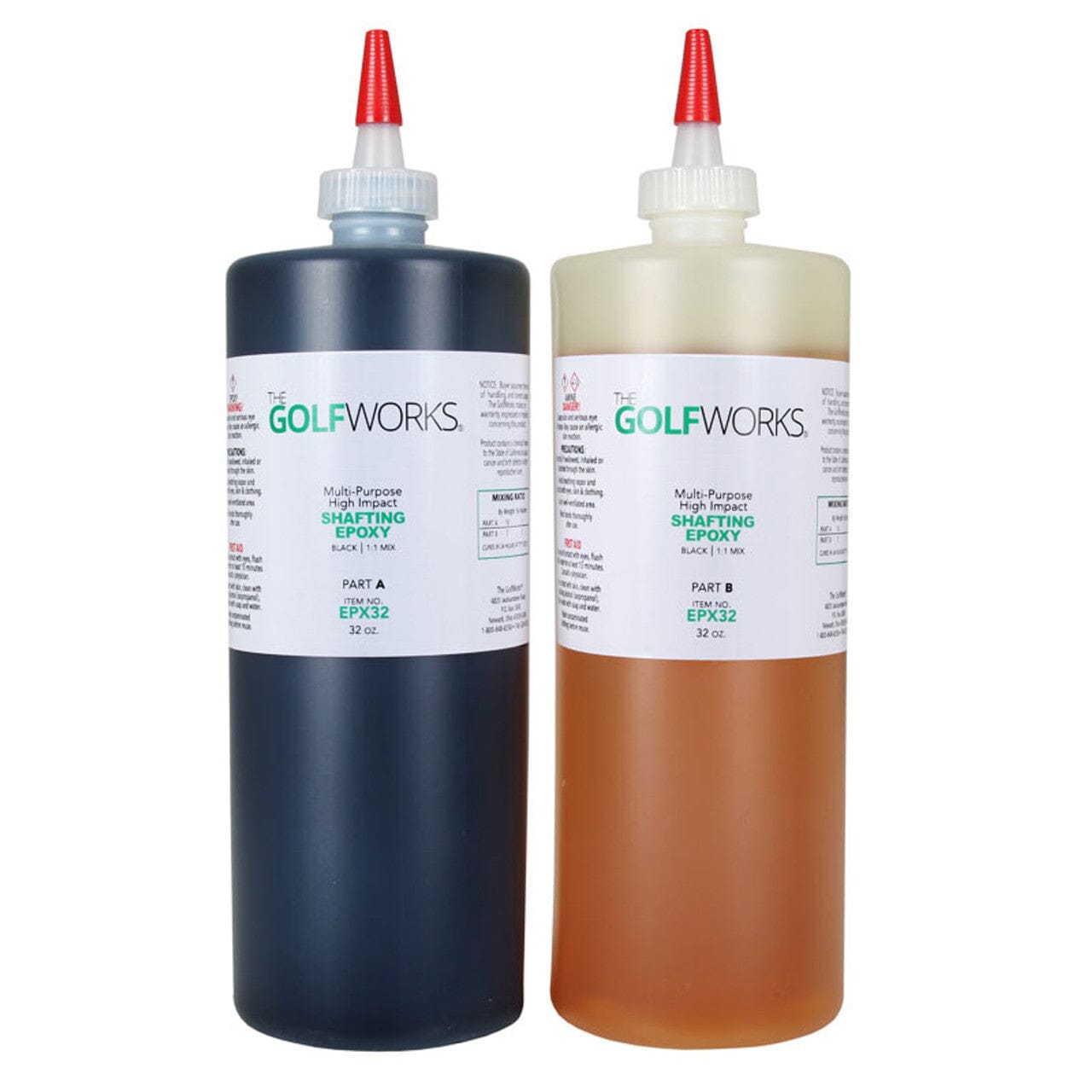 Golfworks Shafting Epoxy 16 oz (2X16oz) EPX16/EPZ-16 Repair Supplies Golfworks Epoxy