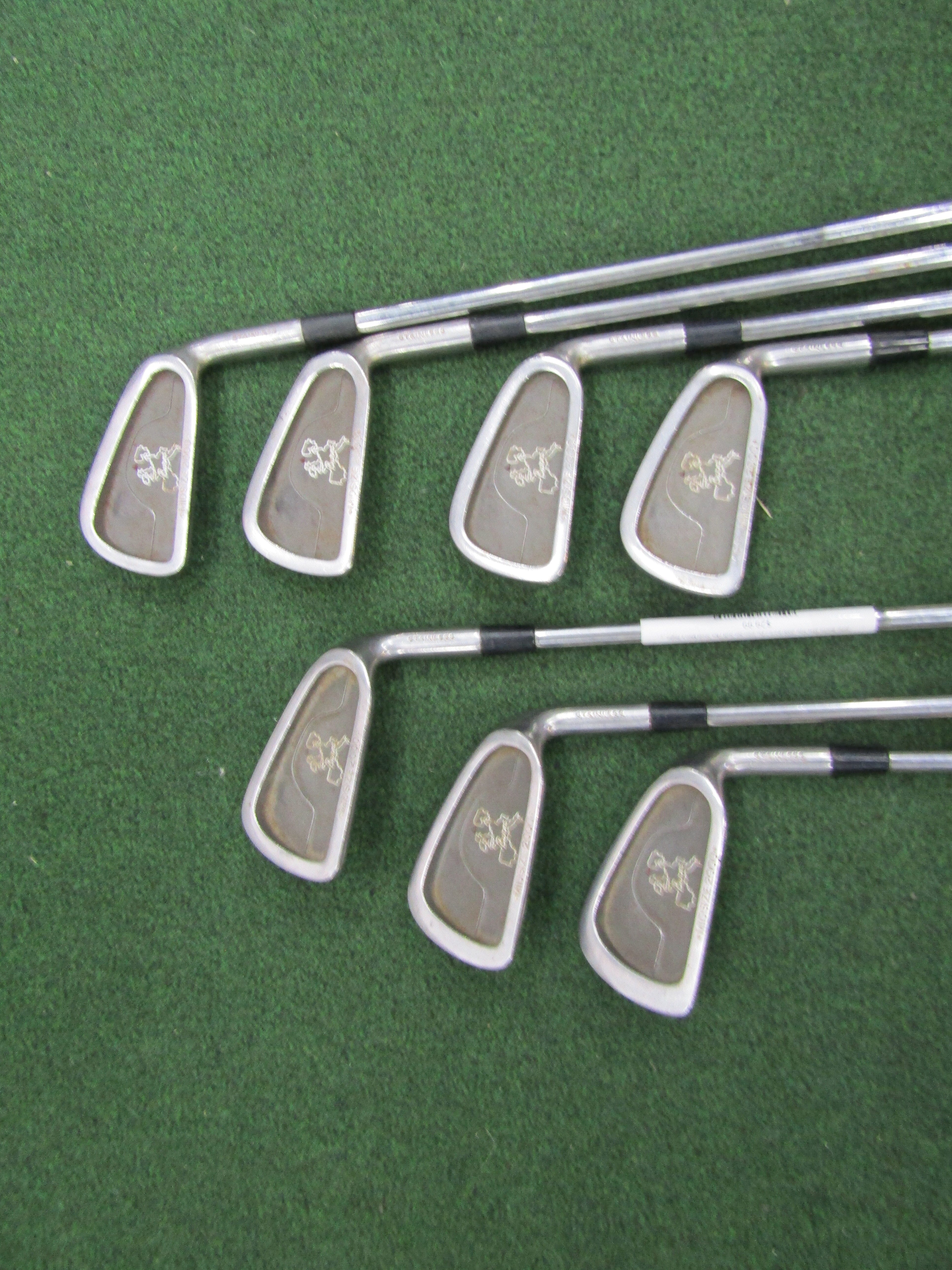 John Burns Mid Size 2000 #3-9 7 Pc. Iron Set Stiff Flex Steel Men's Right Iron Sets John Burns