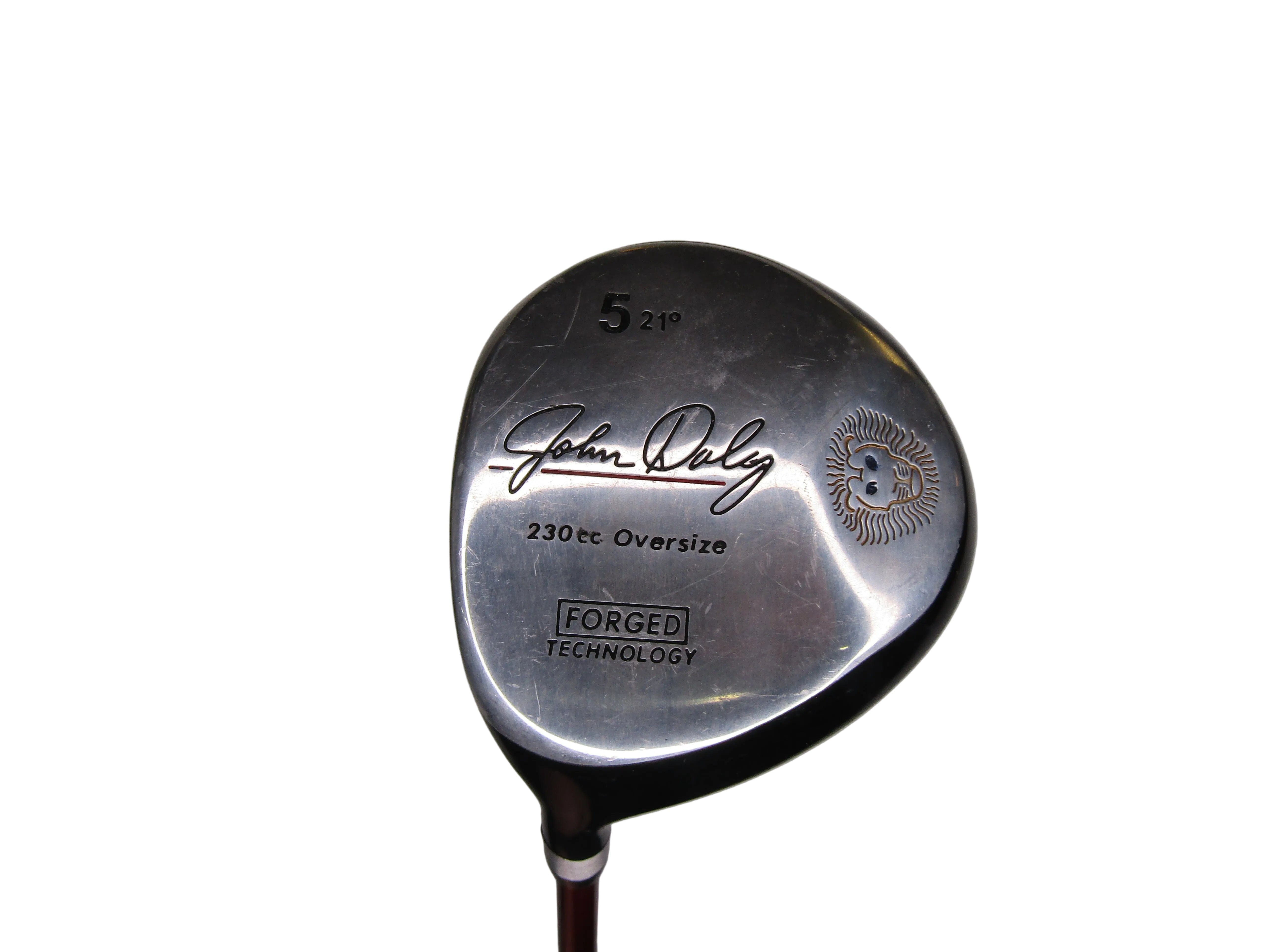 John Daly 230cc Oversize #5 21° FW Mid Flex Graphite Men's Left Pre-Owned Fairway Woods John Daly