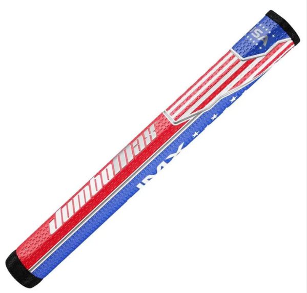 JumboMax ST 1.2 Ultralite Putter Grip 2024 Putter Grips JumboMax Red/White/Blue USA Flag