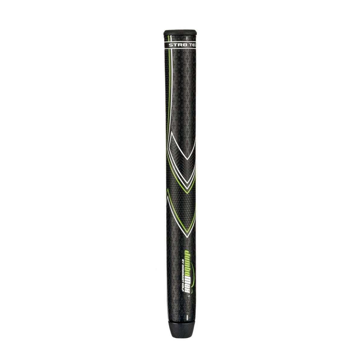 JumboMax Str8 Tech Non Tapered Blk/Grn Tour Grip Golf Grips JumboMax