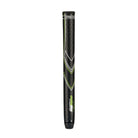 JumboMax Str8 Tech Non Tapered Blk/Grn Tour Grip Golf Grips JumboMax