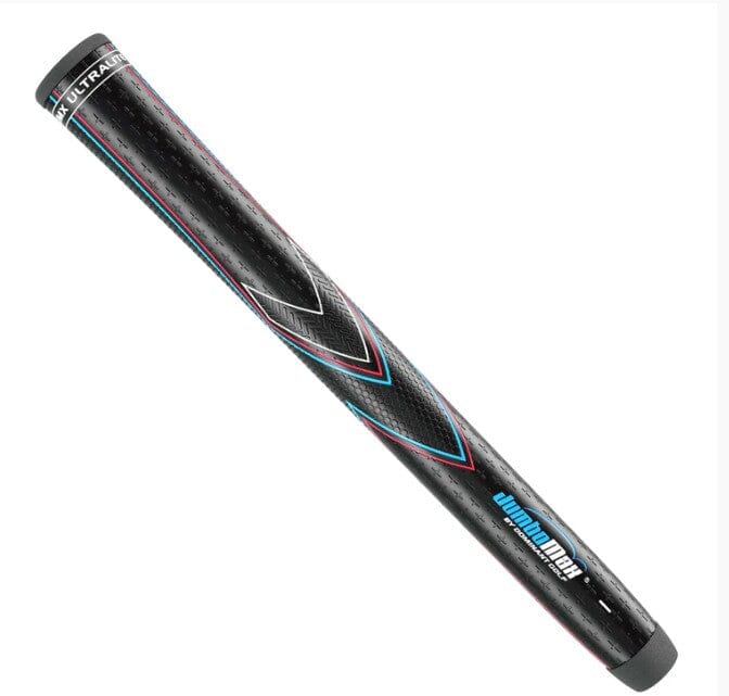 JumboMax STR8 Tech Ultralite Golf Grip Black/Red/White/Blue (Pre-Owned) Pre-Owned Grips JumboMax X-Small +3/16" Excellent