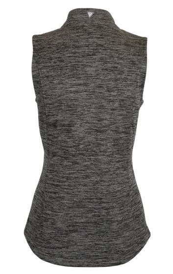 LevelWear Autumn Golf Vest FC01L Heather Pebble/BlackAO6 Women's Polos LevelWear