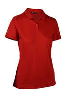 LevelWear Chance Golf Shirt PM04L Flame Red Women's Polos LevelWear
