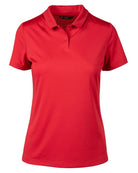 LevelWear Chance Golf Shirt PM04L Flame Red Women's Polos LevelWear XS Red
