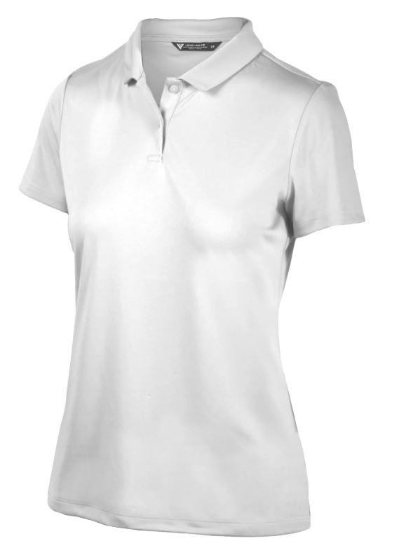 LevelWear Chance Golf Shirt PM04L White Women's Polos LevelWear