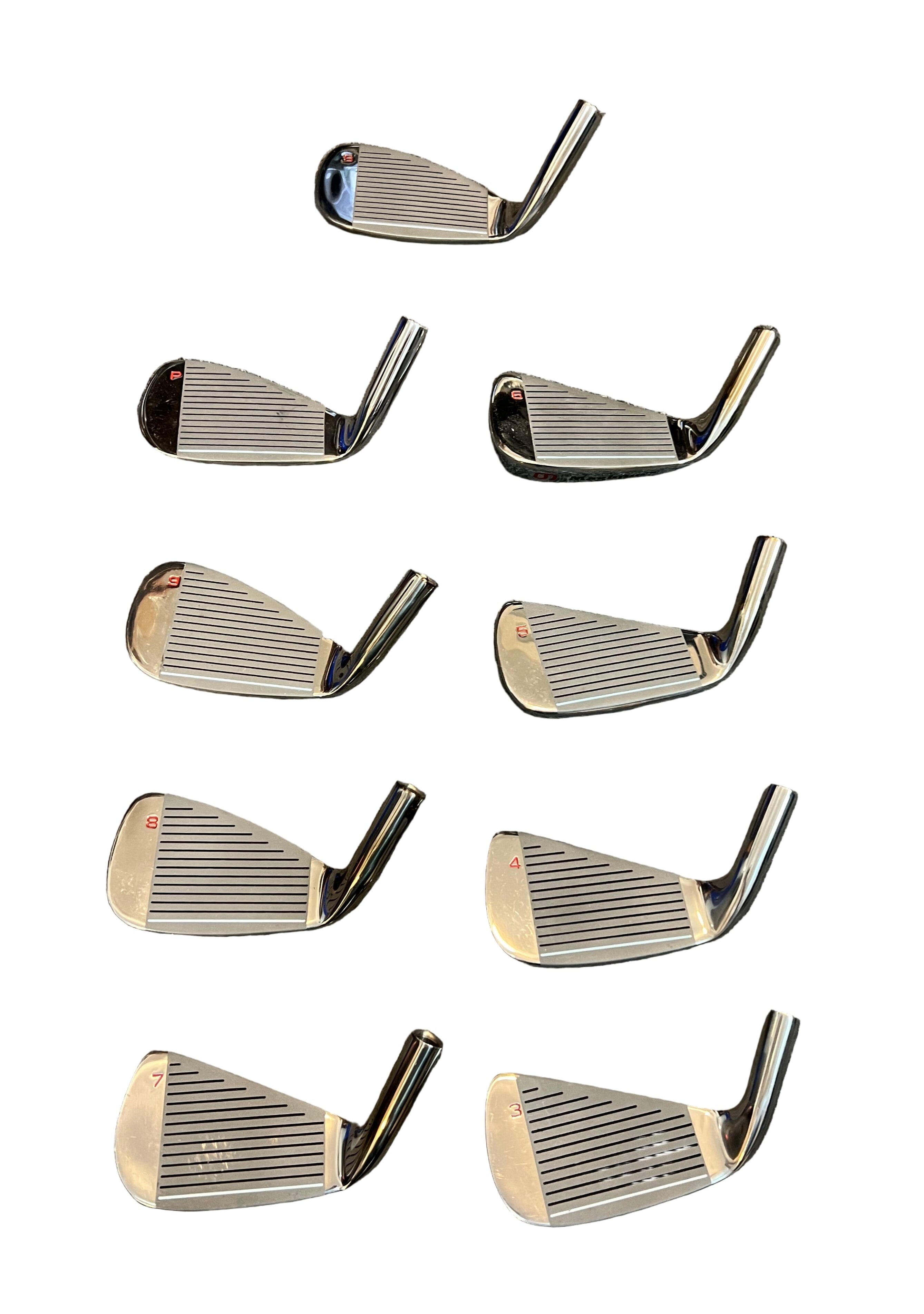 Magique Magic Touch Mid Size 9pc Iron HEAD ONLY Right Hand 3-PW SW Golf Club Tools & Parts Magique