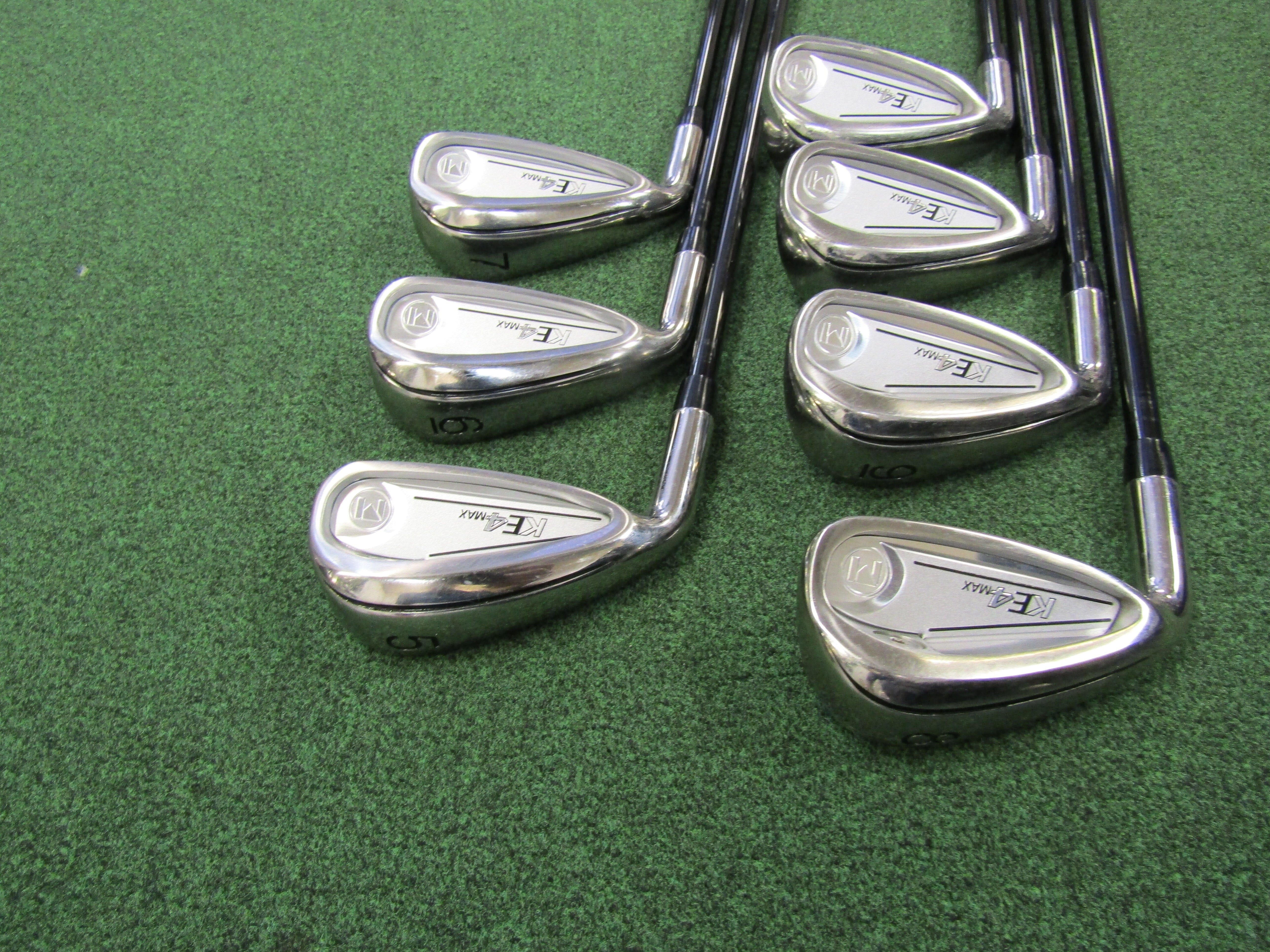 Maltby KE4 Max #5 - GW 7 pc. Iron Set Senior Flex Graphite Men's Left Pre-Owned Iron Sets Maltby