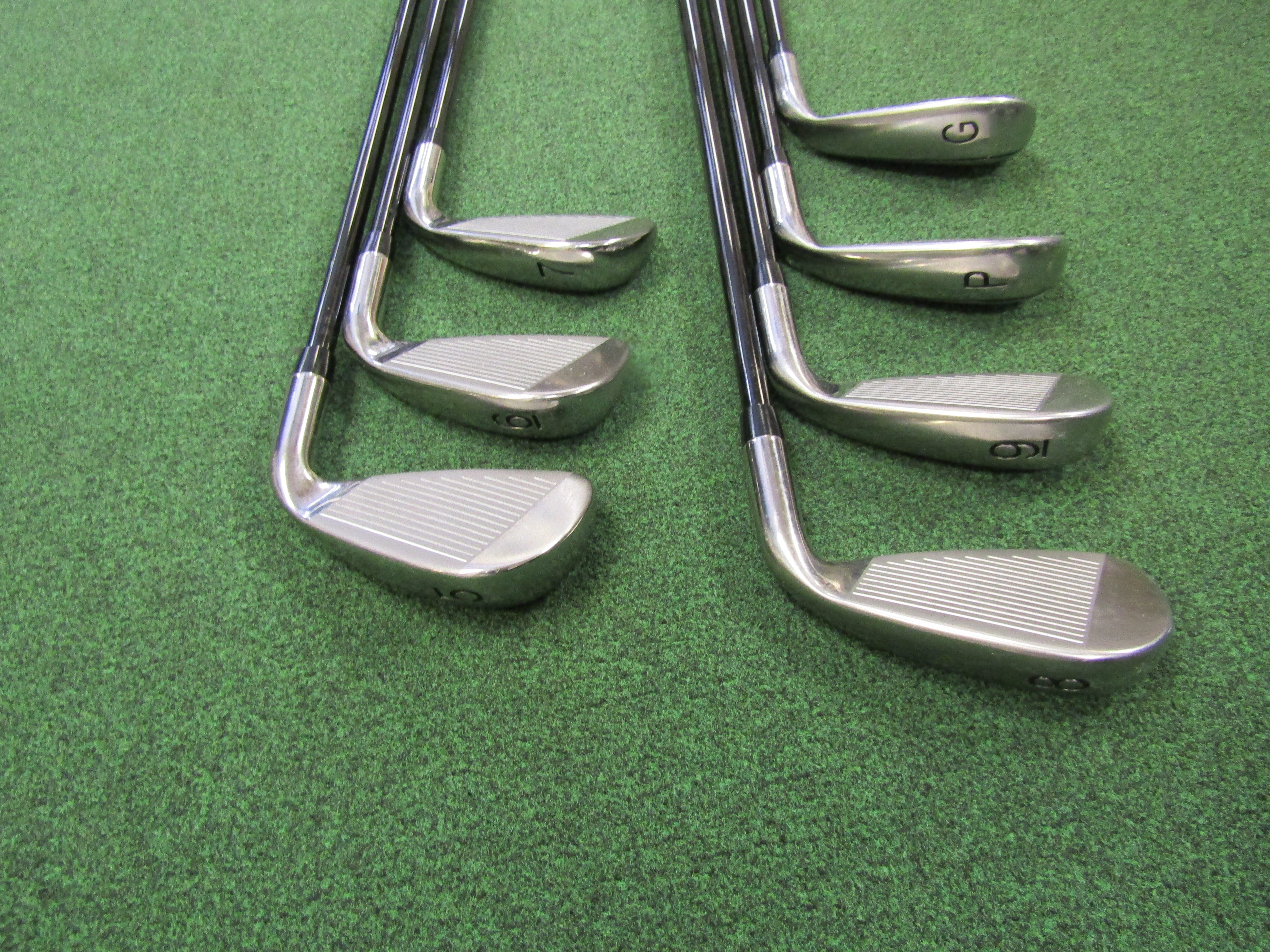 Maltby KE4 Max #5 - GW 7 pc. Iron Set Senior Flex Graphite Men's Left Pre-Owned Iron Sets Maltby