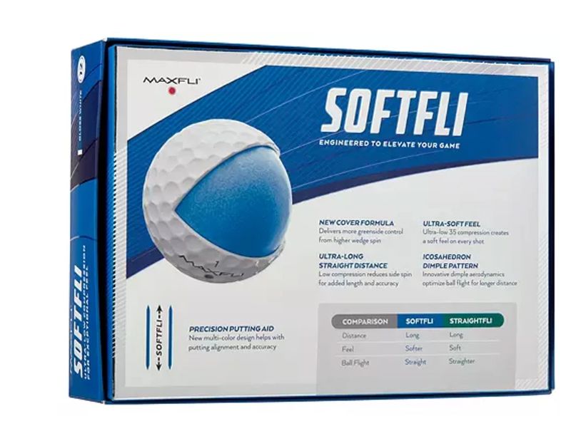 Maxfli Softfli 2023 Golf Balls Golf Balls Maxfli