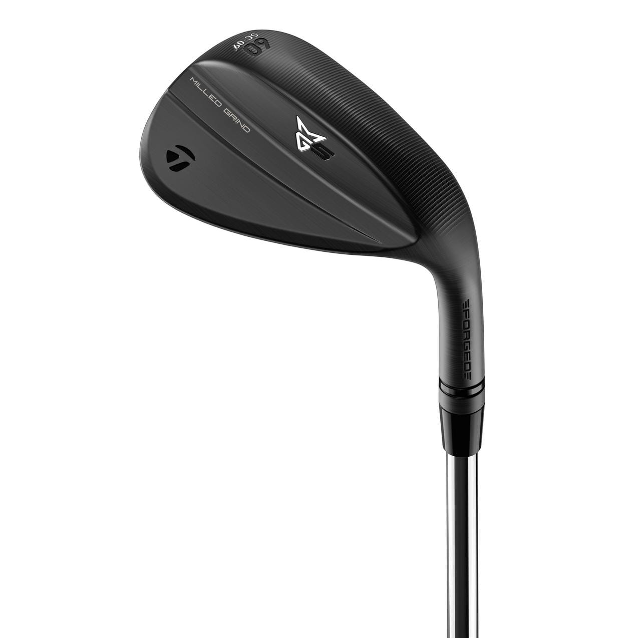 Milled Grind 5 Black Wedge with Steel Shaft Wedges TaylorMade Right SB 52°/09 Dynamic Gold W 115 Tour Issue