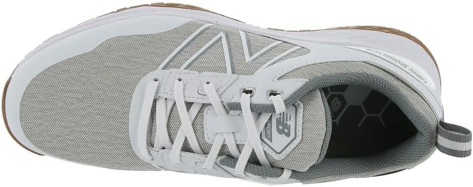 New Balance NBG4006WT Men's Golf Shoes White/Grey (no box) Men's Spiked Golf Shoes New Balance