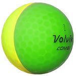 New Volvik Vivid Combi Golf Stuff Sleeve/3 Green/Yellow 