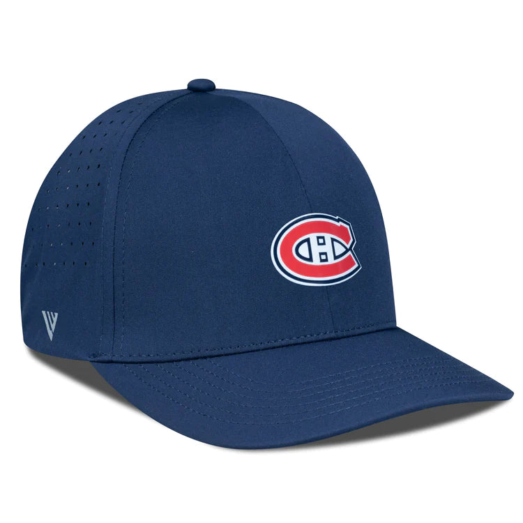 NHL Zeta Insignia Core Golf Hats Hats Golf Stuff Montreal Canadiens Zeta Navy S/M