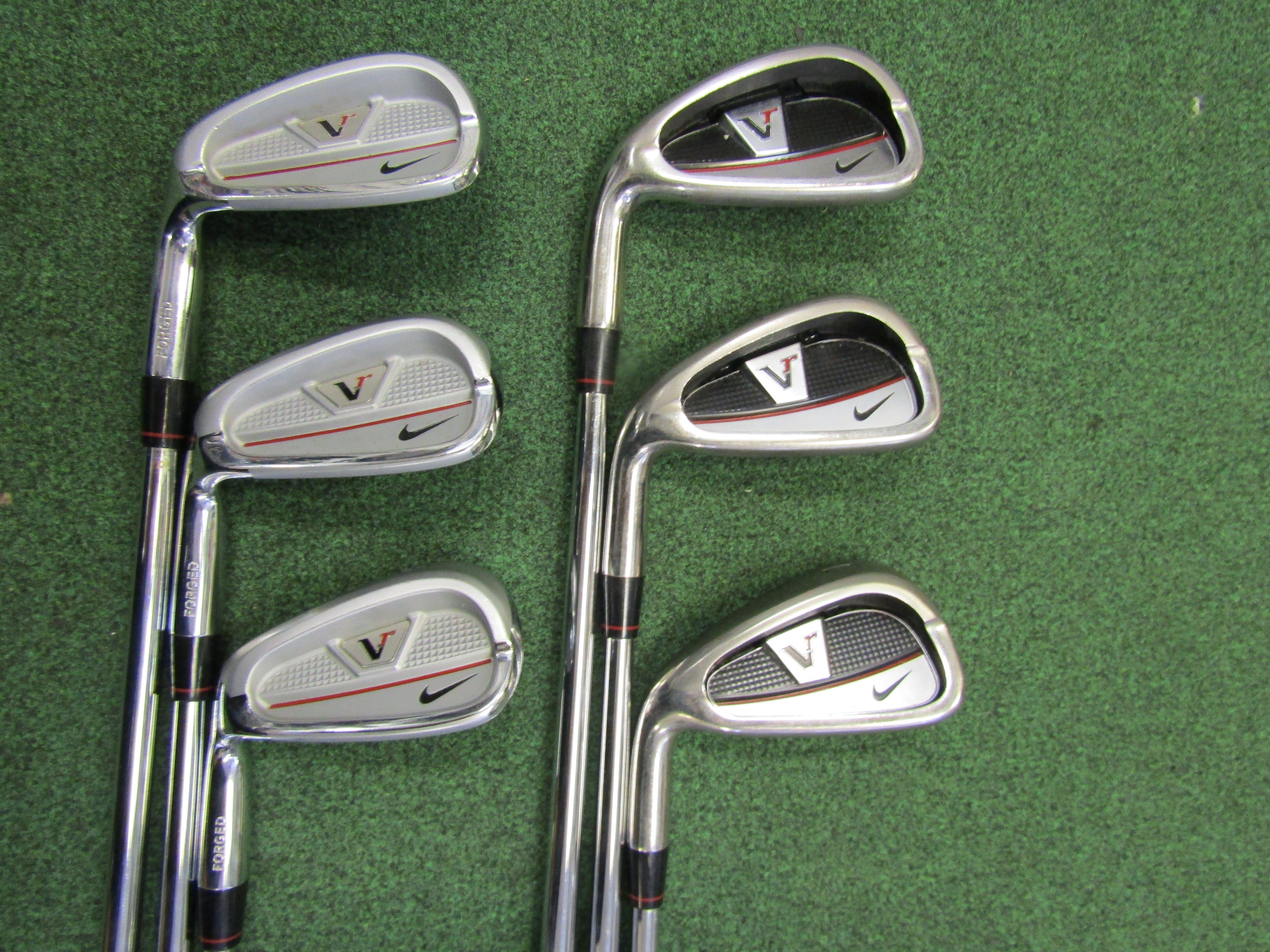 Nike VR Forged Split Cavity #5-PW 6pc. Iron Set Stiff Steel Men's Left Pre-Owned Iron Sets Nike