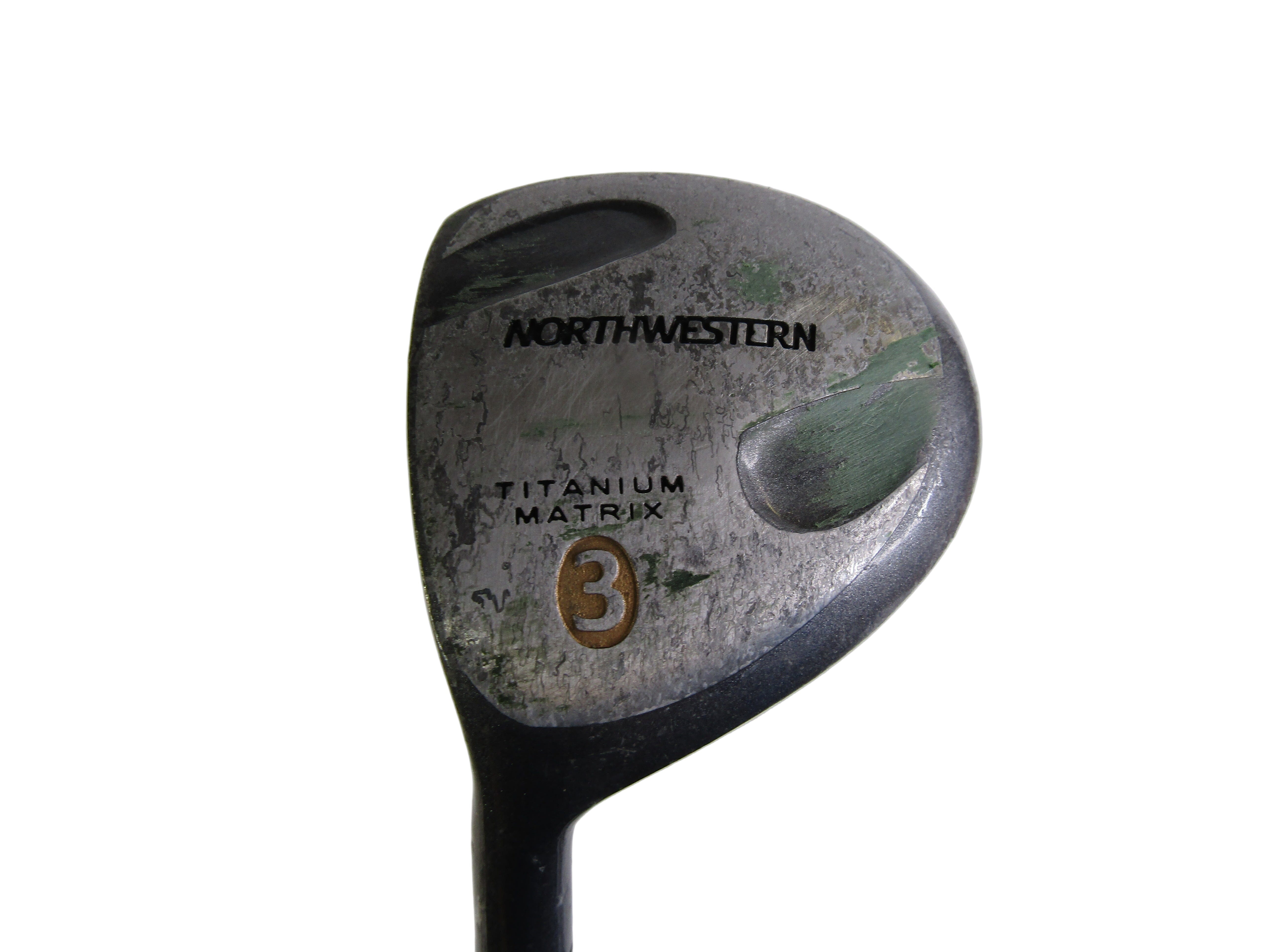 Northwestern #3 FW Regular Flex Graphite Shaft Men's Left Pre-Owned Fairway Woods Northwestern