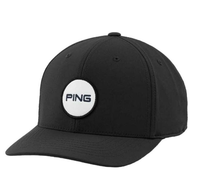 Ping Black Patch Cap