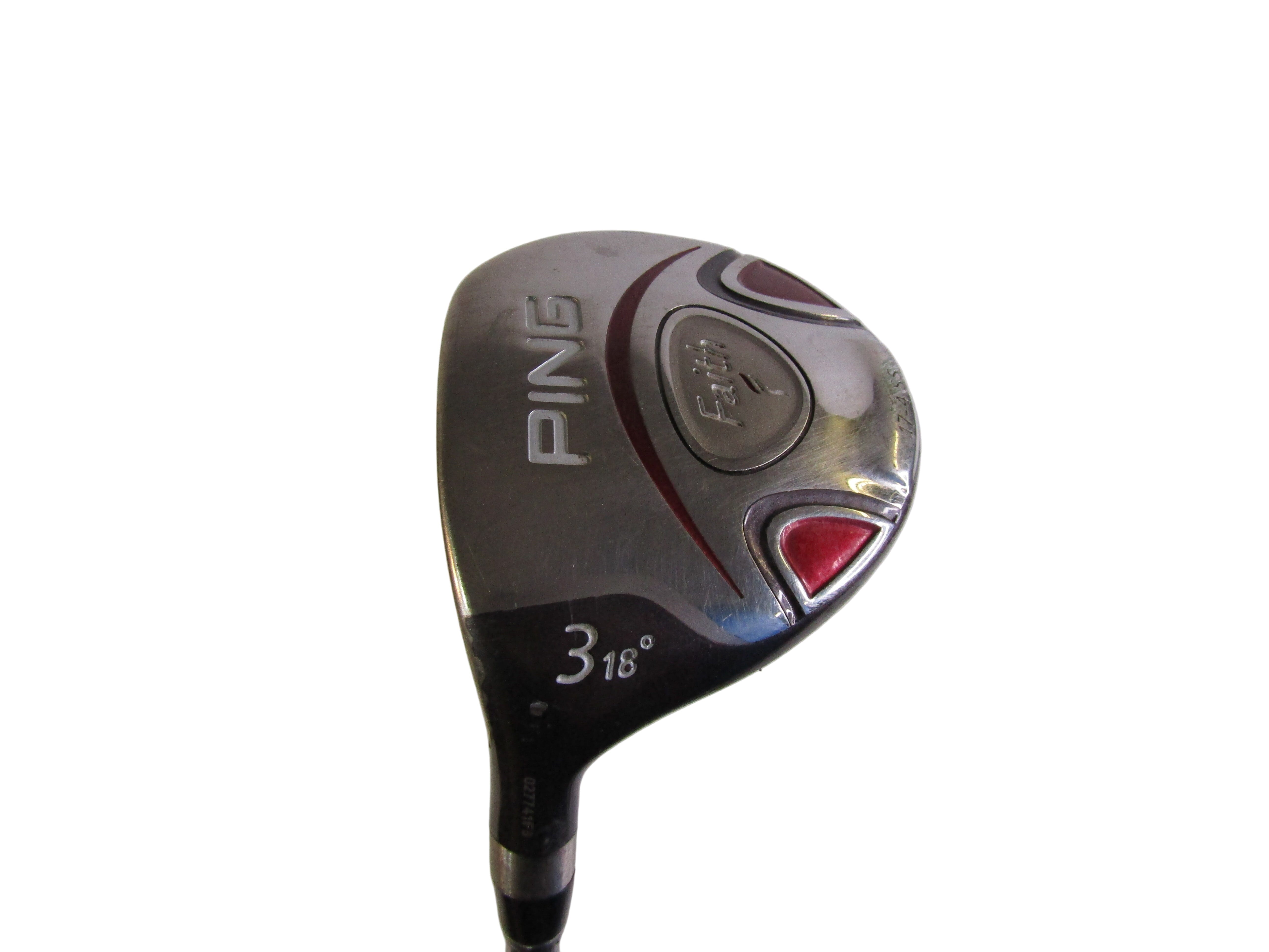 Ping Faith #3 18° FW Ladies Flex Graphite Ladies Left Women's Pre-Owned Fairway Woods Ping