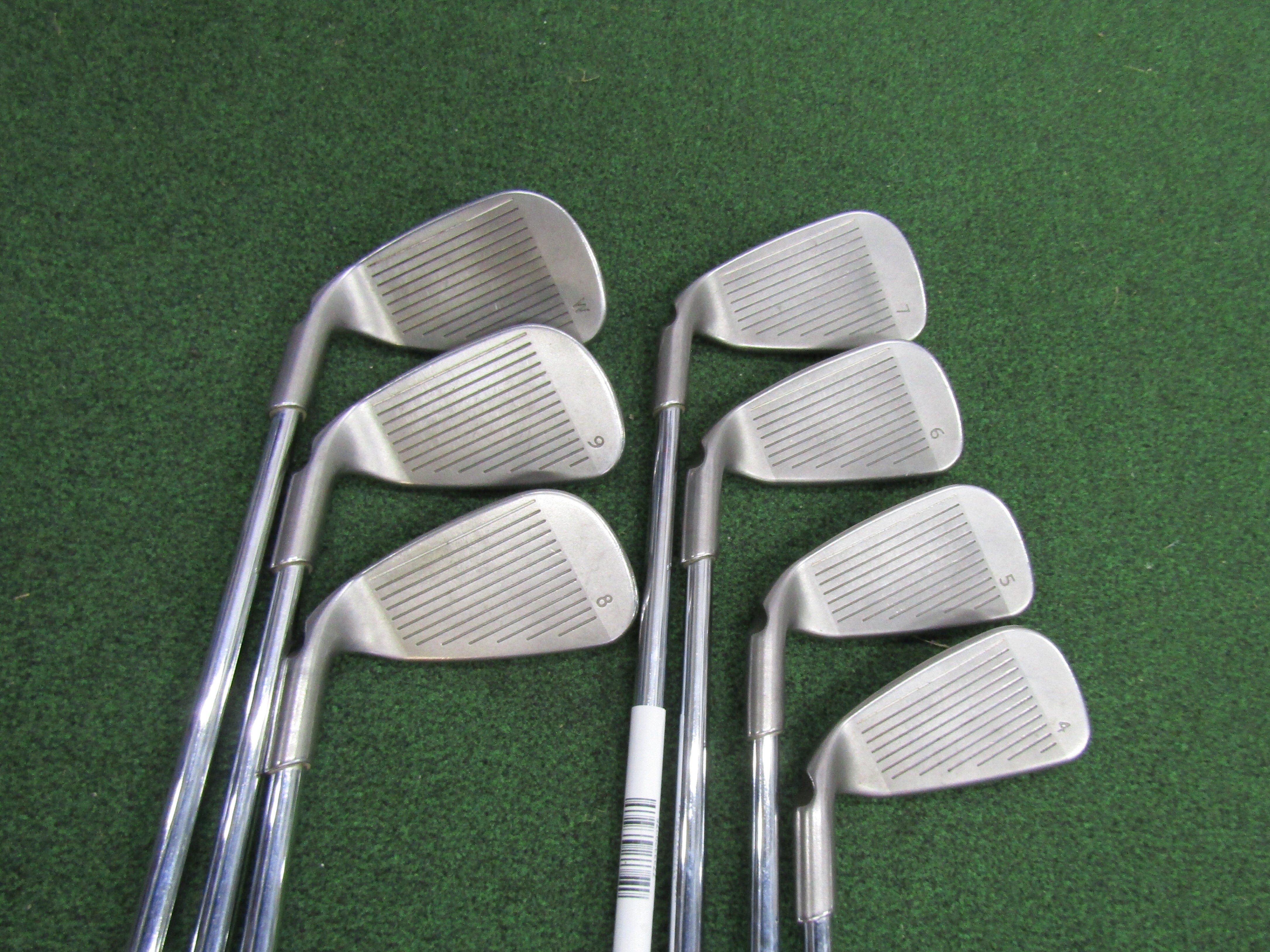 Ping G10 #4-PW 7 pc. Yellow Dot Iron Set Regular Flex Steel Men's Right Pre-Owned Iron Sets Ping