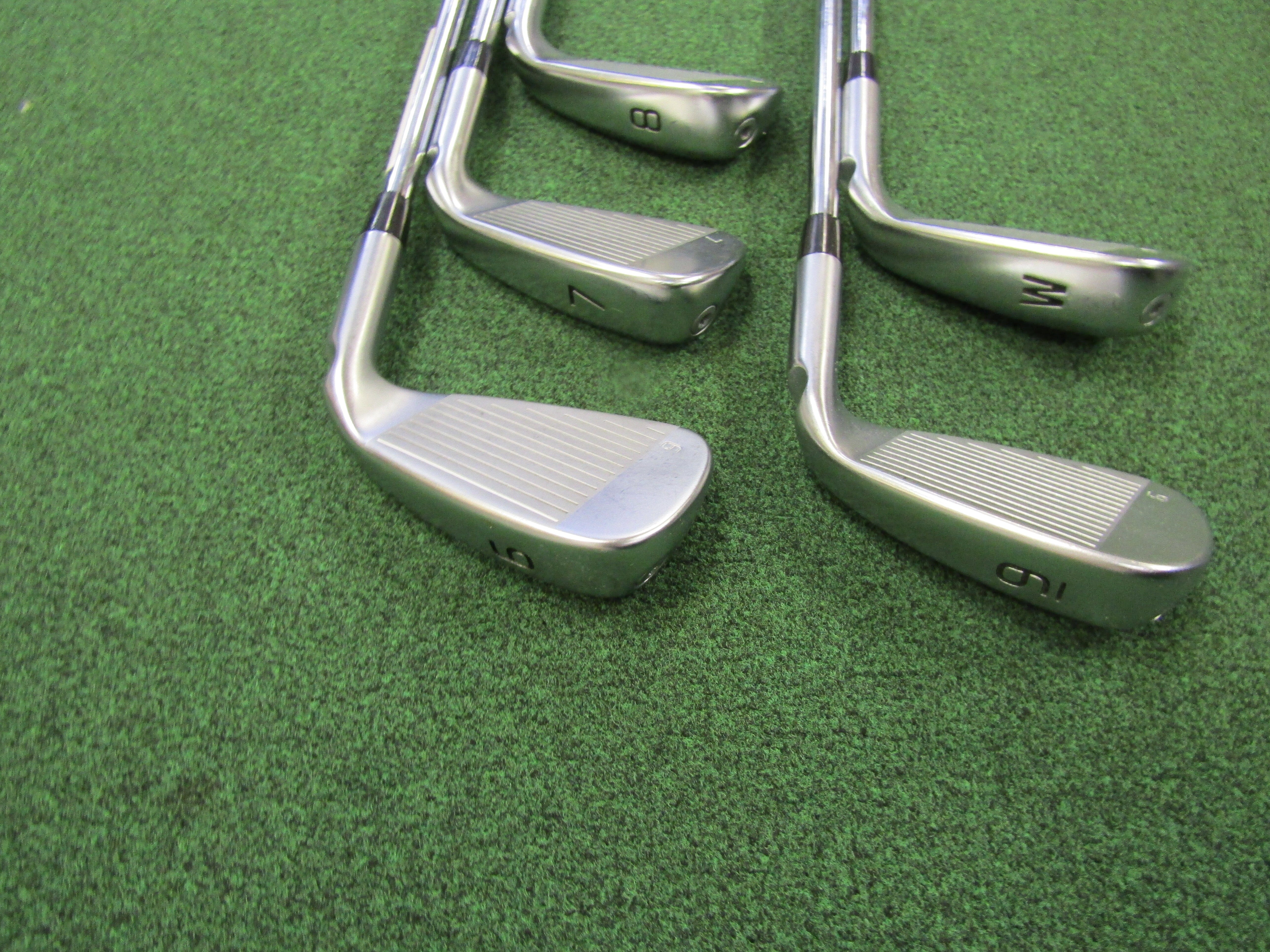 Ping G430 #6-PW 5pc. Black Dot Iron Set Stiff Flex Steel Men's Left Pre-Owned Iron Sets Ping