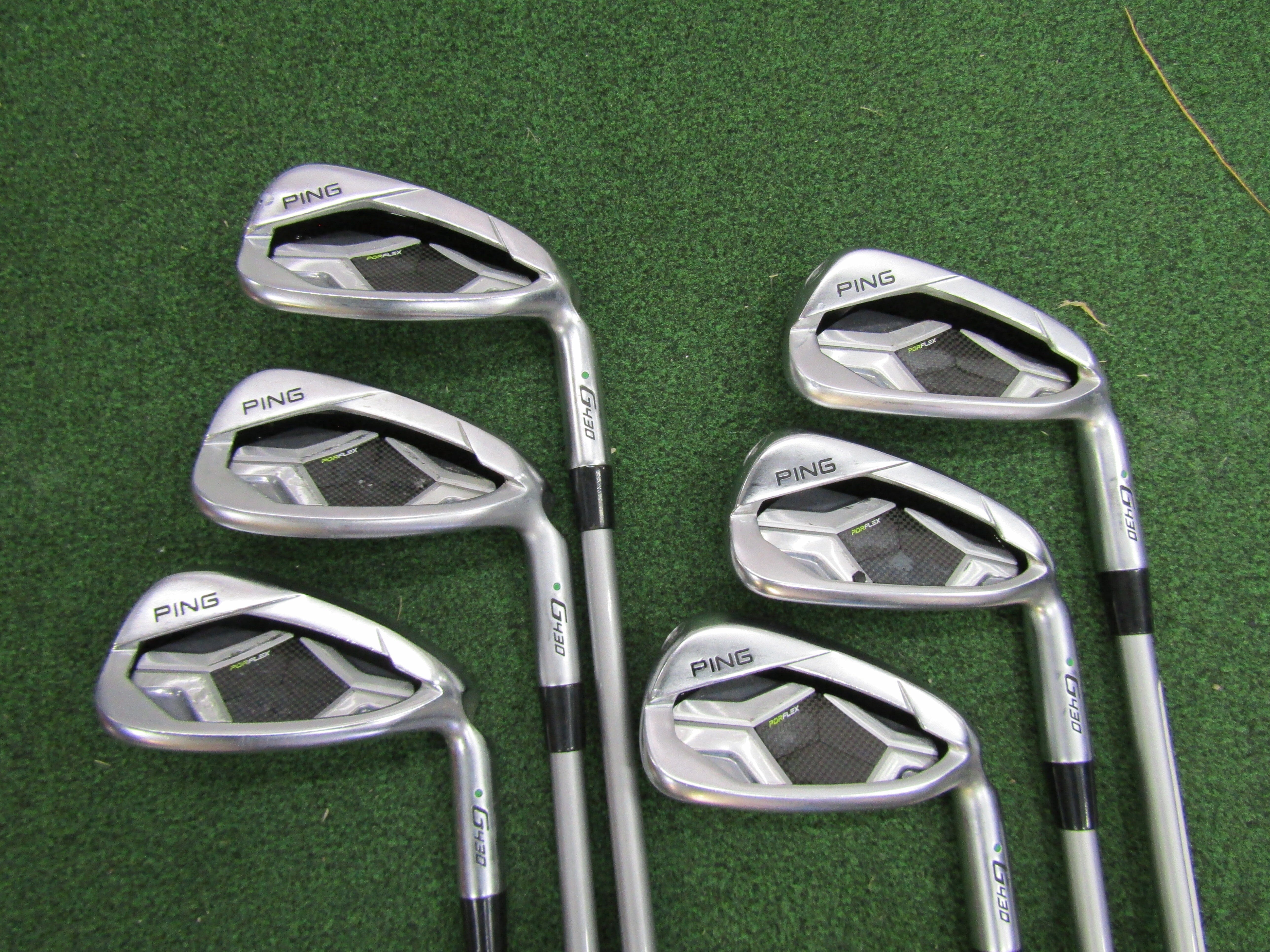Ping G430 Iron Set #6 - AW Senior Flex Graphite Shaft Men's Right Pre-Owned Iron Sets Ping