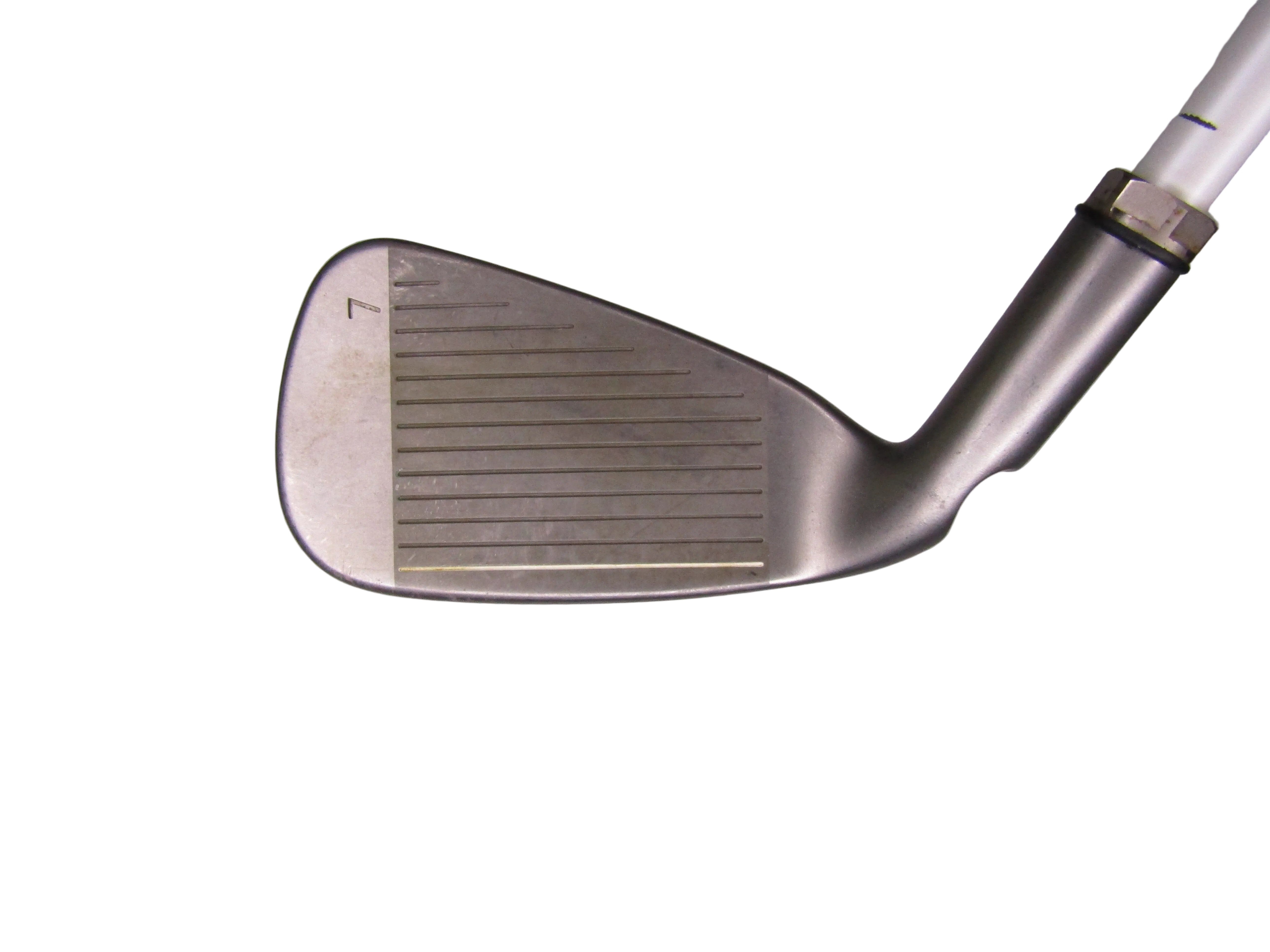 Ping GLe #7 Iron Ladies Flex Graphite Shaft Ladies Right Hand Women's Pre-Owned Irons Ping