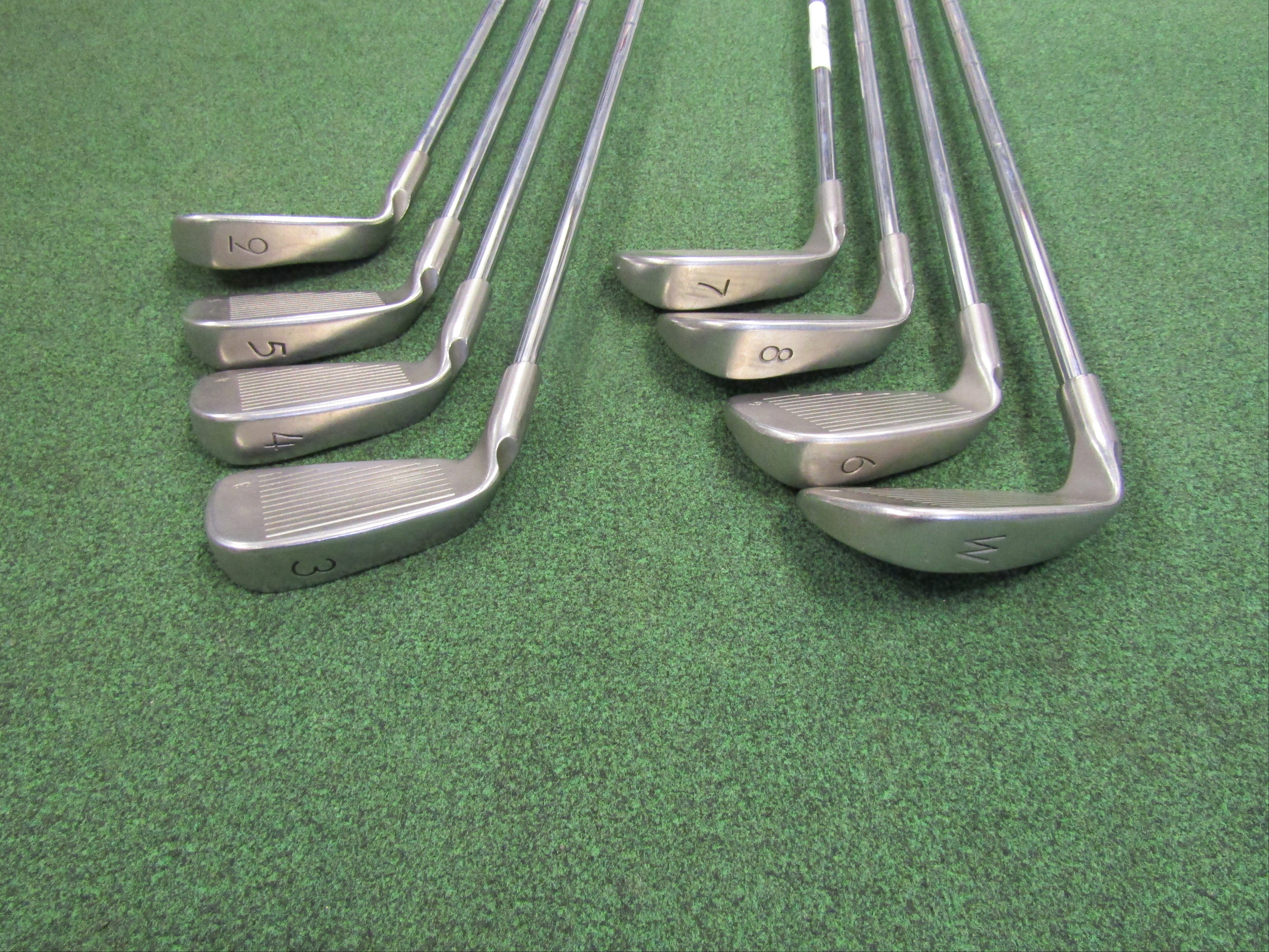 Ping i3 Blade #3-PW Yellow Dot 8 pc. Iron Set Stiff Flex Steel Men's Right Pre-Owned Iron Sets Ping